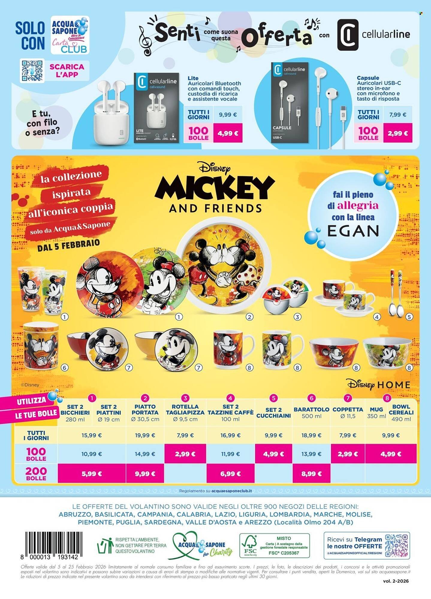 Volantino Acqua &amp; Sapone (2026-02-05 - 2026-02-25)