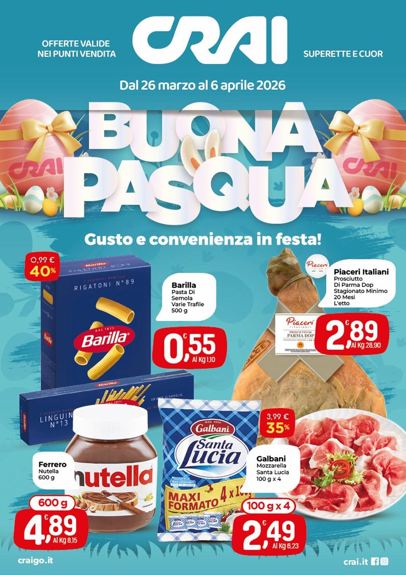 Volantino Crai (2026-03-26 - 2026-04-06)
