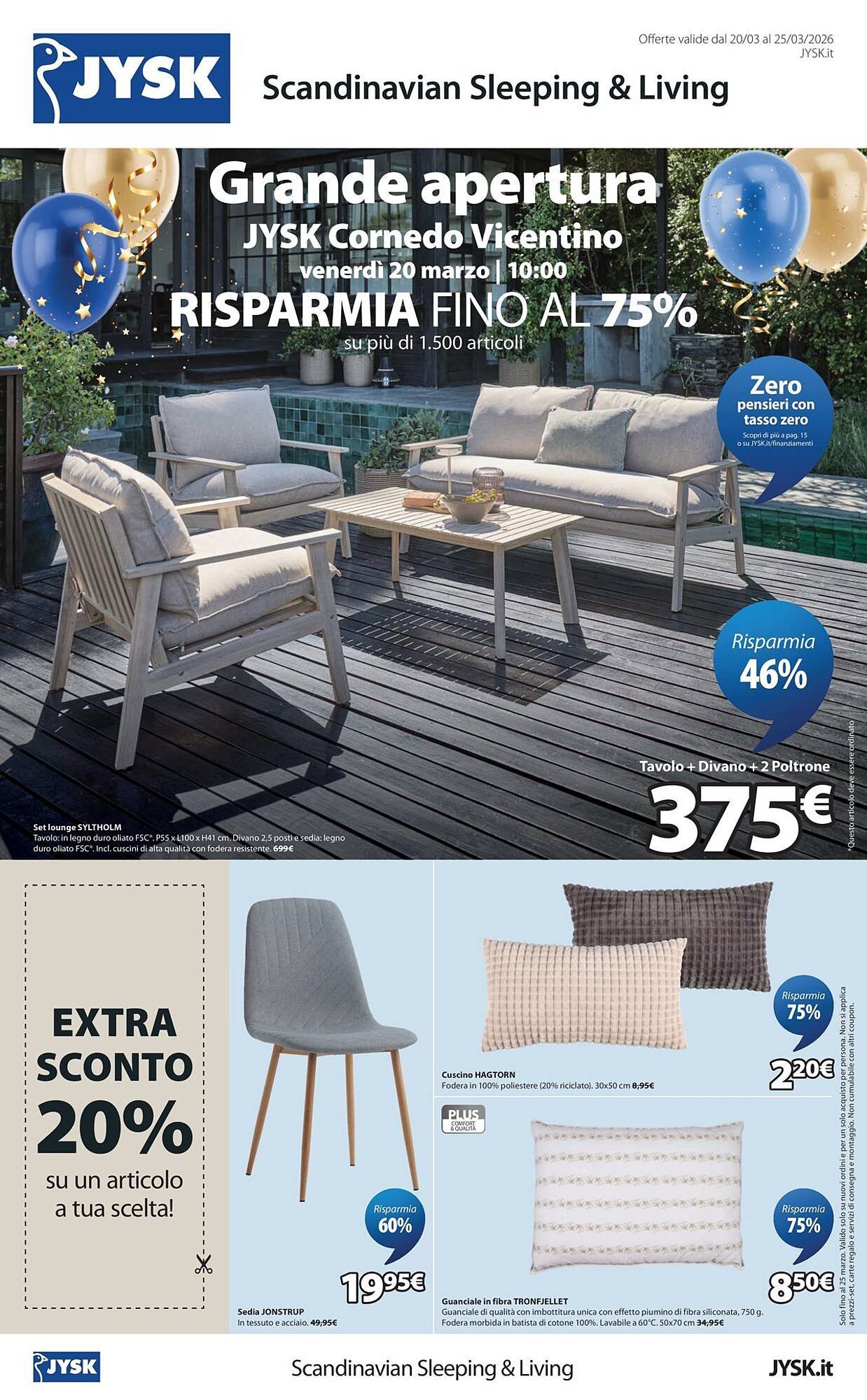 Volantino JYSK (2026-03-09 - 2026-03-22)