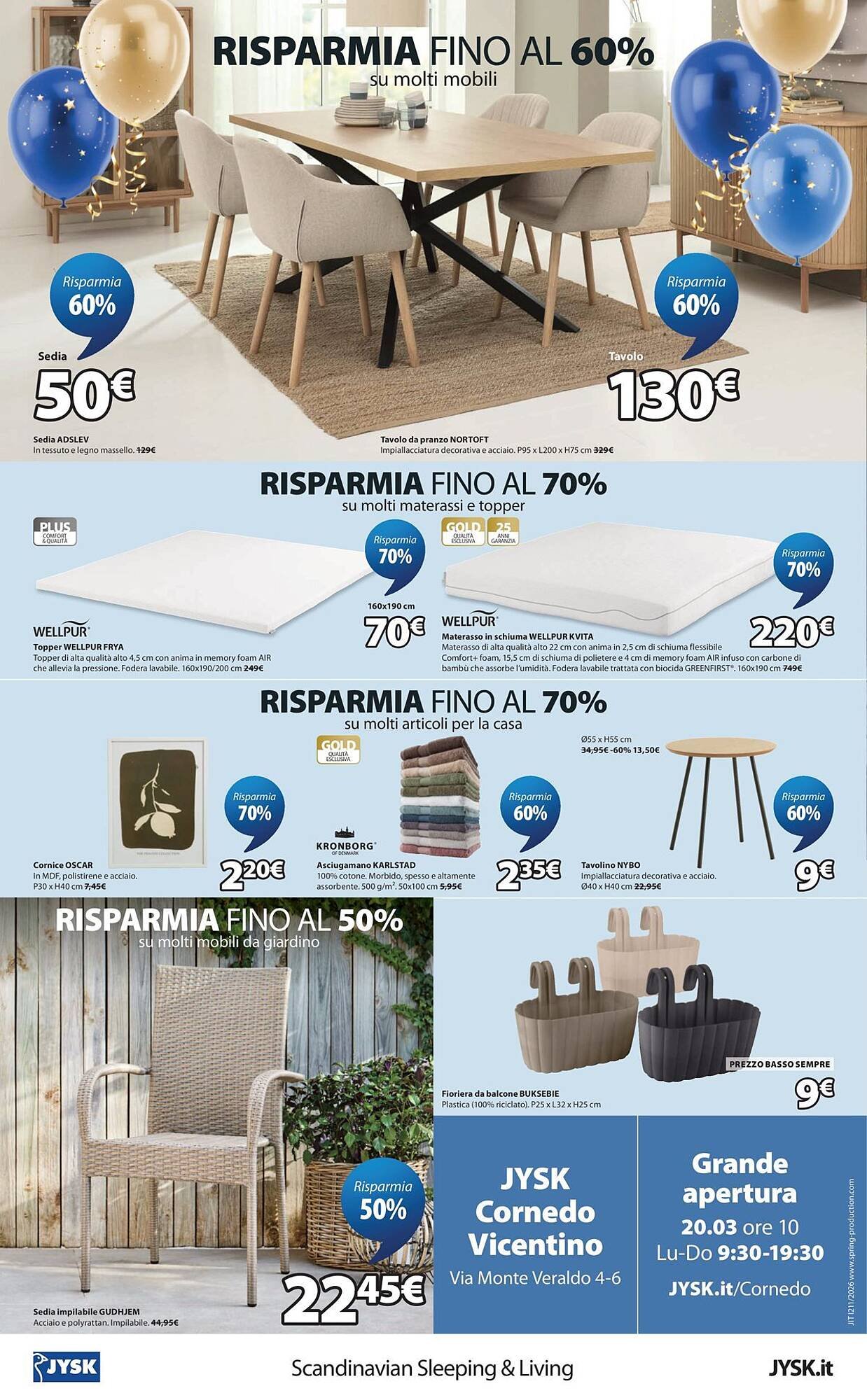 Volantino JYSK (2026-03-09 - 2026-03-22)