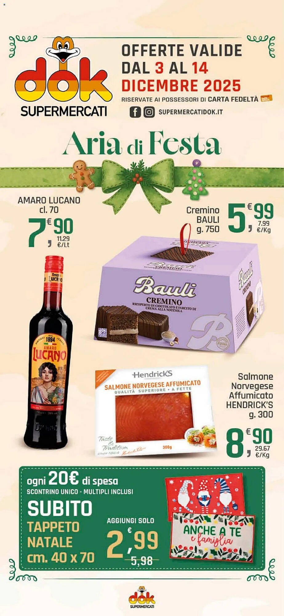 Volantino Supermercati Dok (2025-12-03 - 2025-12-14)