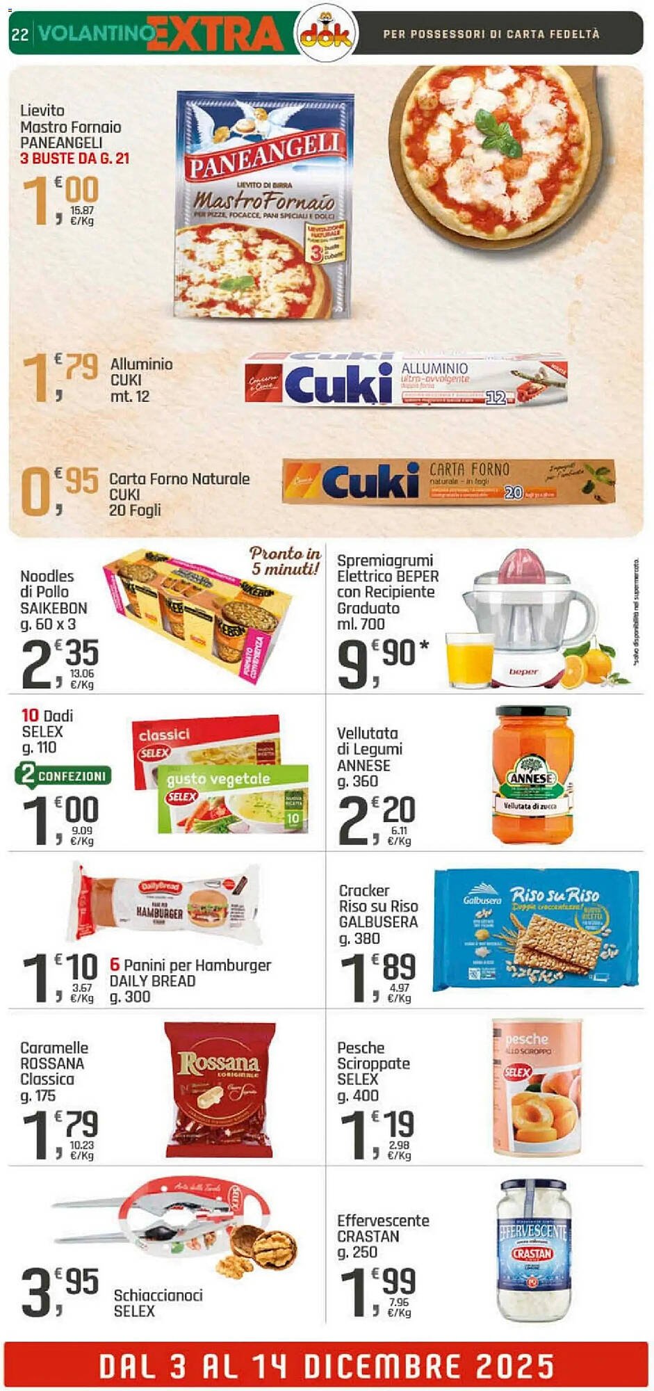 Volantino Supermercati Dok (2025-12-03 - 2025-12-14)