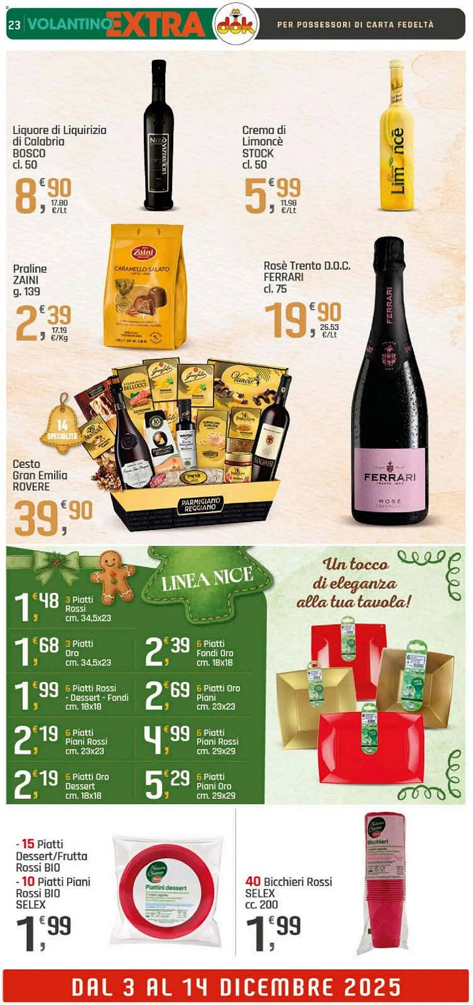 Volantino Supermercati Dok (2025-12-03 - 2025-12-14)