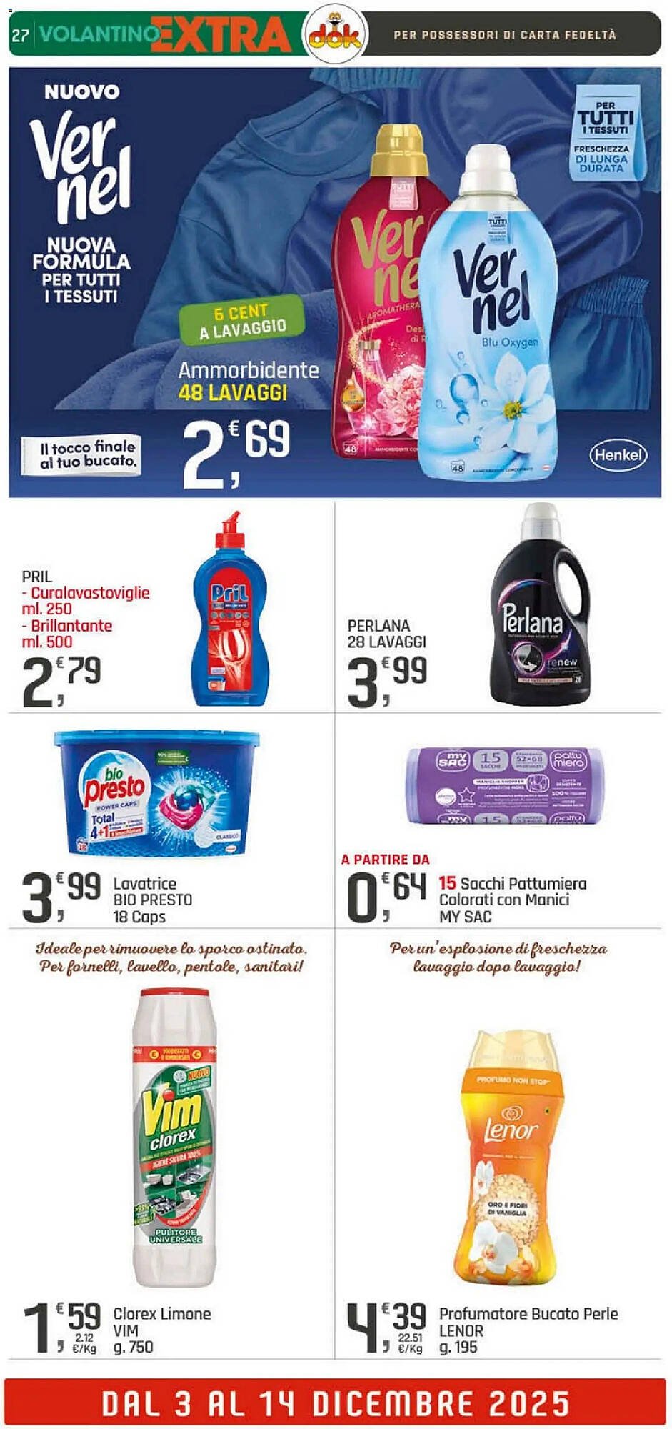 Volantino Supermercati Dok (2025-12-03 - 2025-12-14)