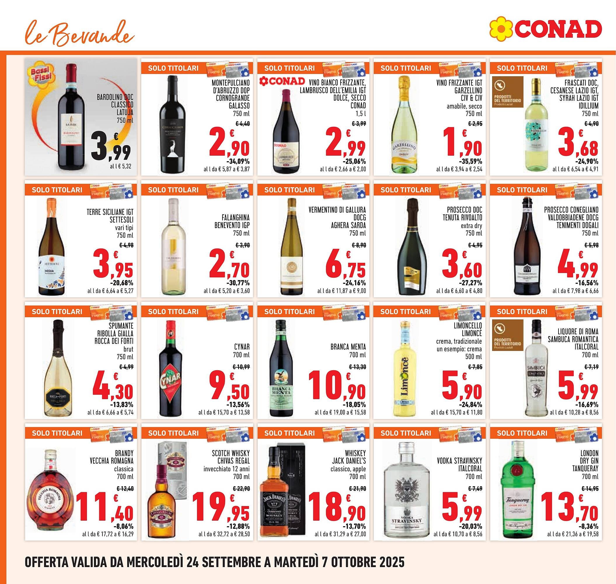 Volantino Conad (2025-09-24 - 2025-10-07)