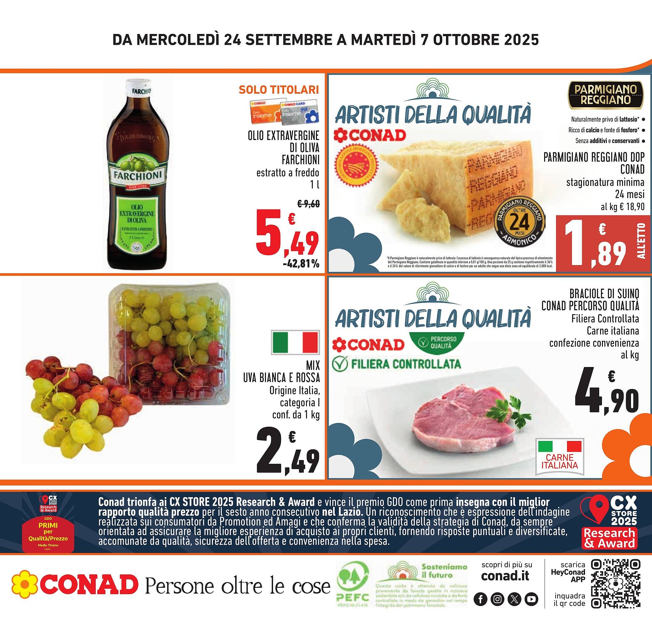 Volantino Conad (2025-09-24 - 2025-10-07)