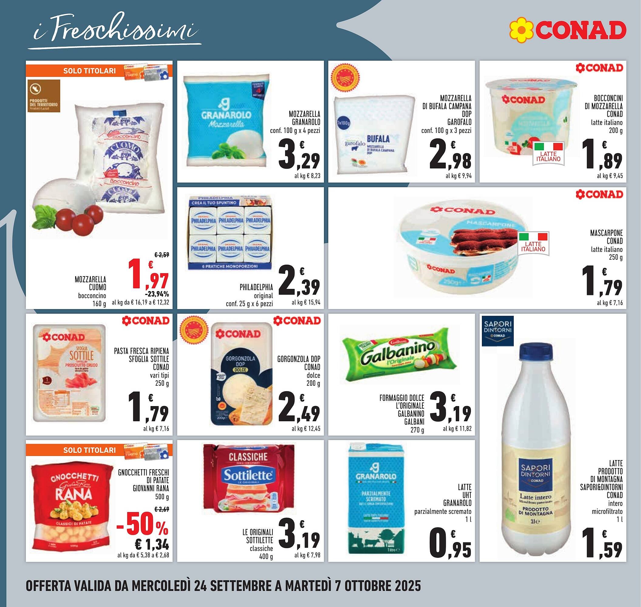 Volantino Conad (2025-09-24 - 2025-10-07)
