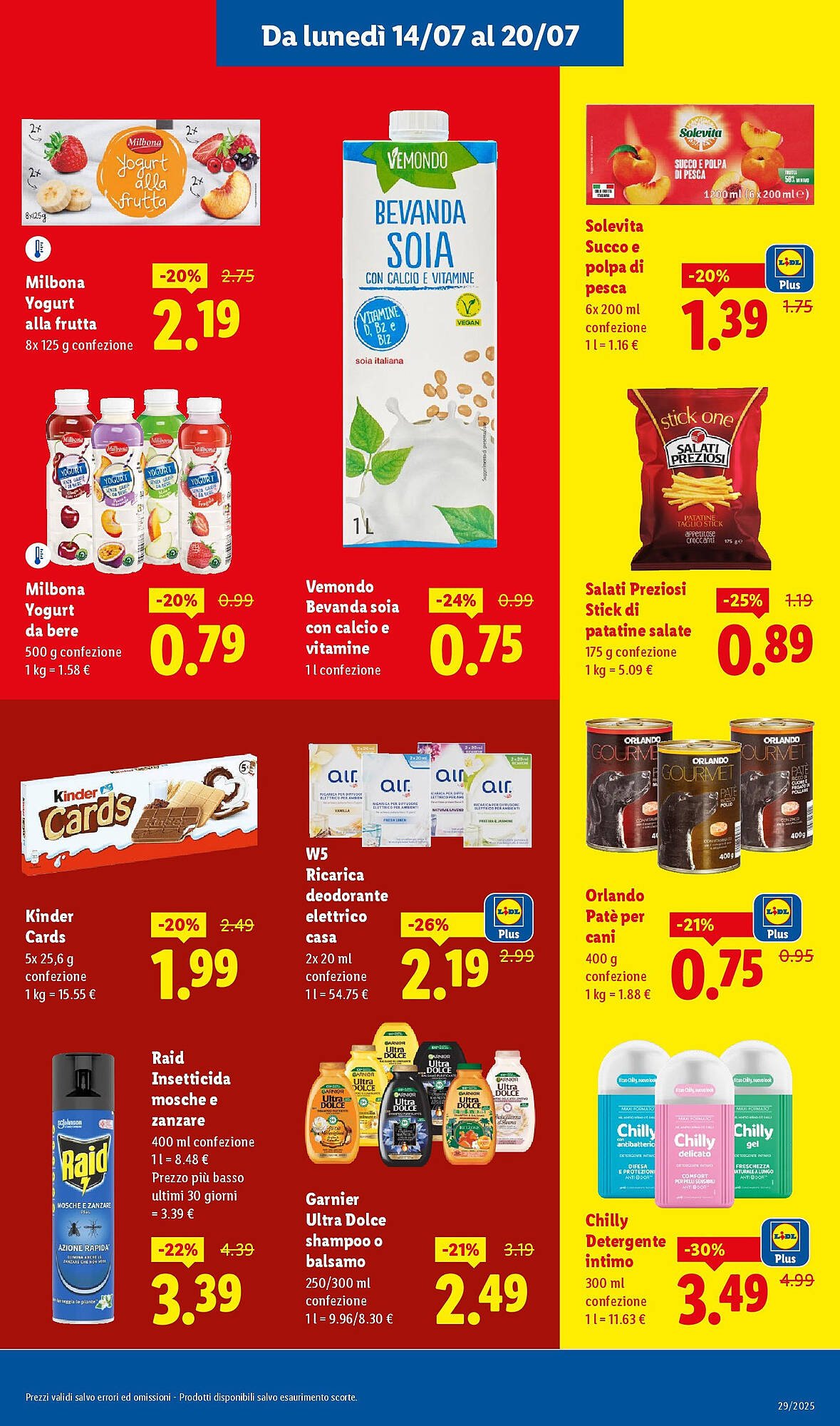 Volantino Lidl (2025-07-13 - 2025-07-20)
