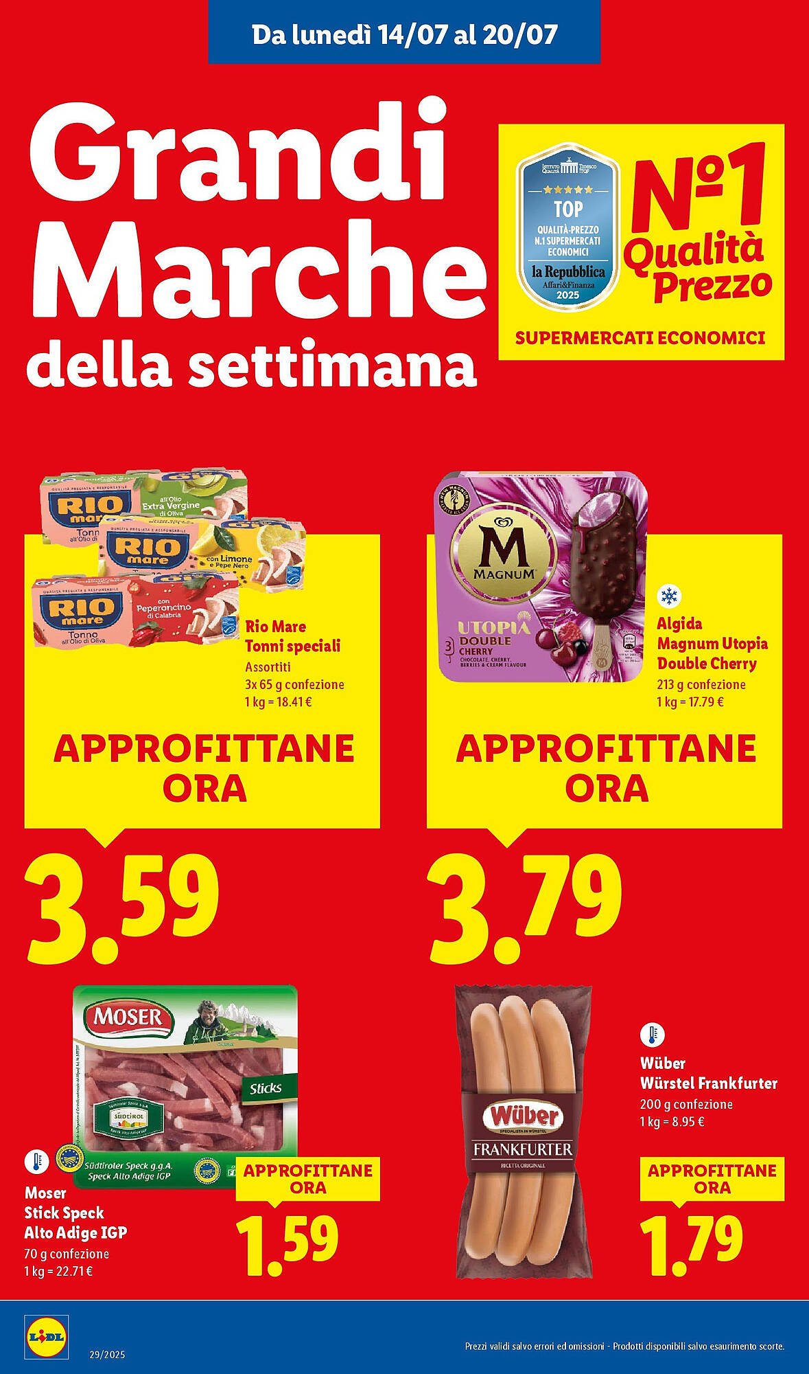 Volantino Lidl (2025-07-13 - 2025-07-20)