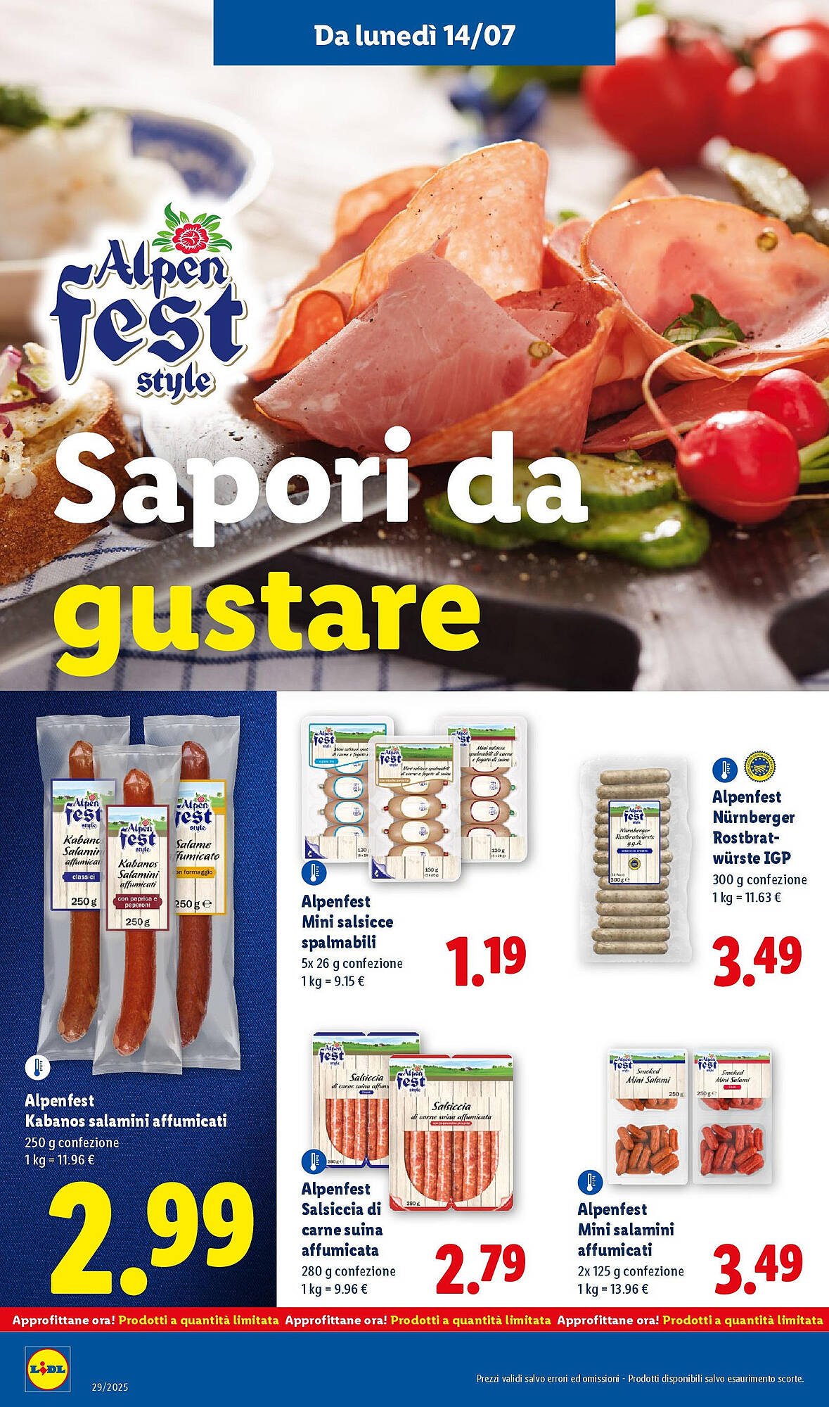 Volantino Lidl (2025-07-13 - 2025-07-20)
