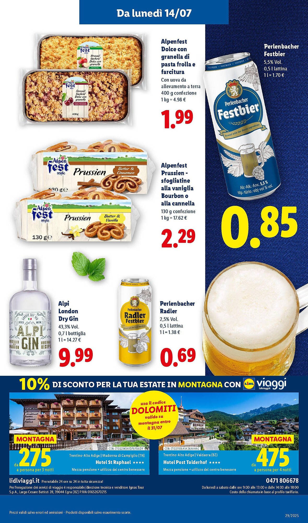 Volantino Lidl (2025-07-13 - 2025-07-20)