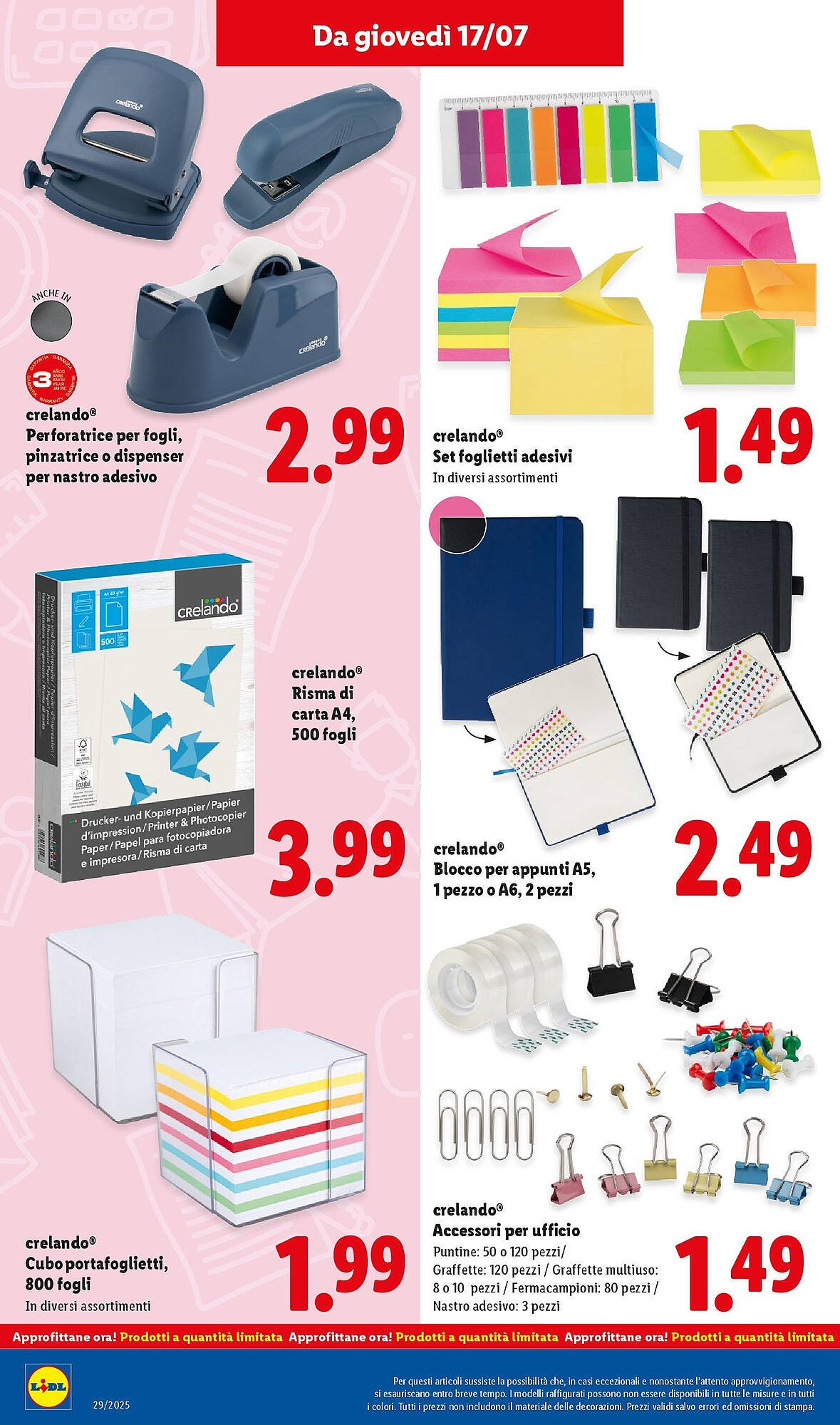 Volantino Lidl (2025-07-13 - 2025-07-20)
