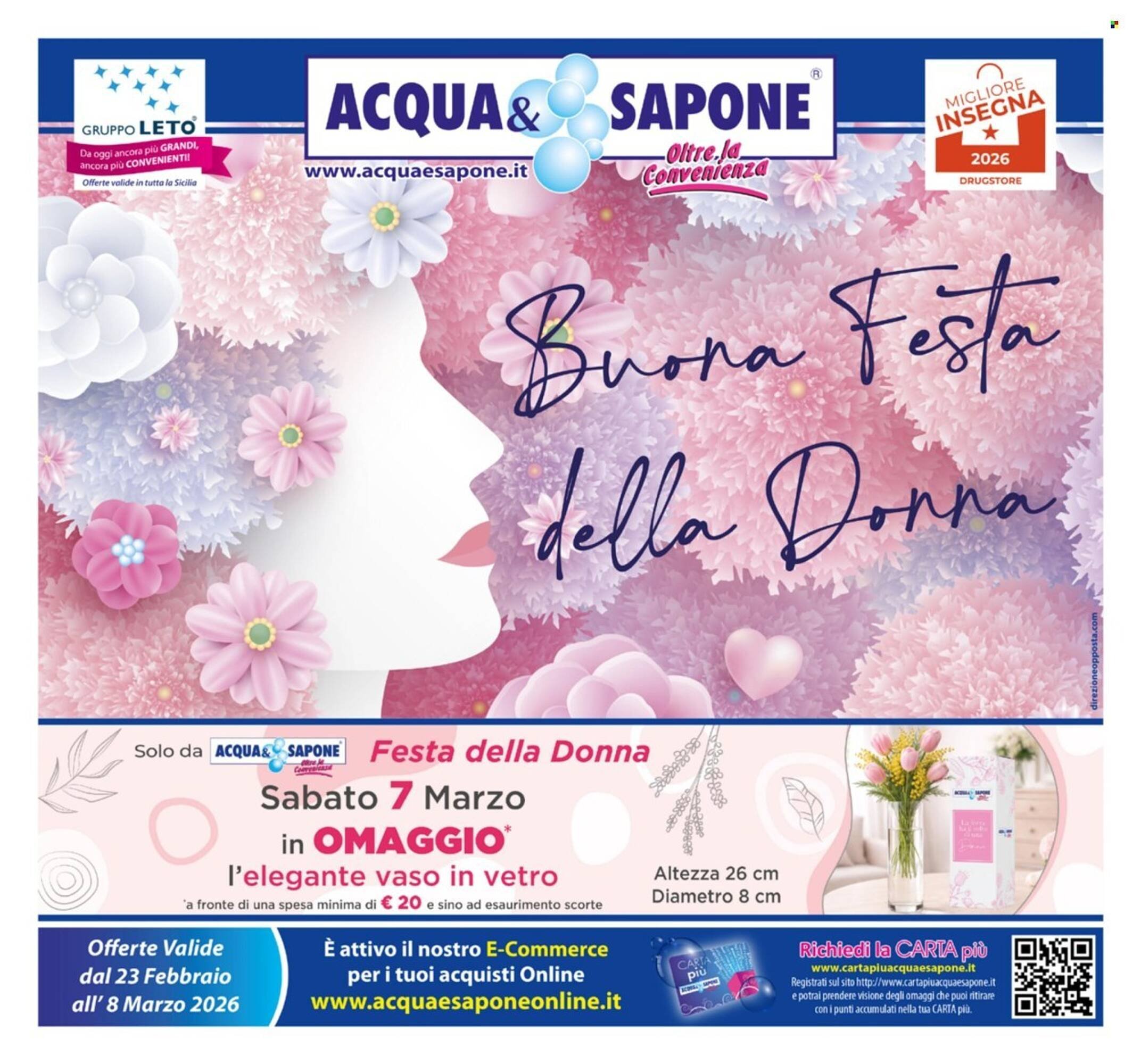 Volantino Acqua &amp; Sapone (2026-02-23 - 2026-03-08)