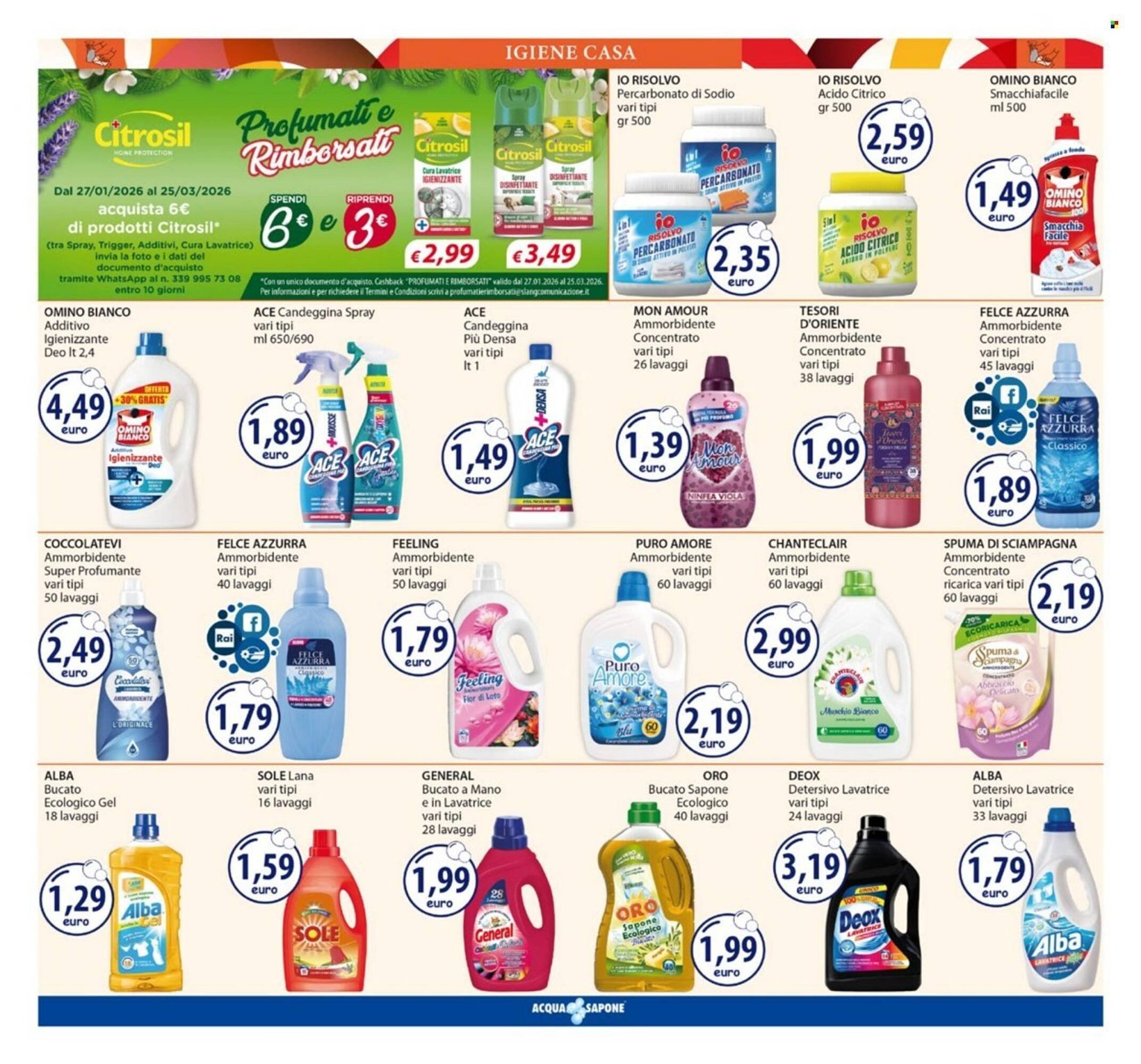 Volantino Acqua &amp; Sapone (2026-02-23 - 2026-03-08)