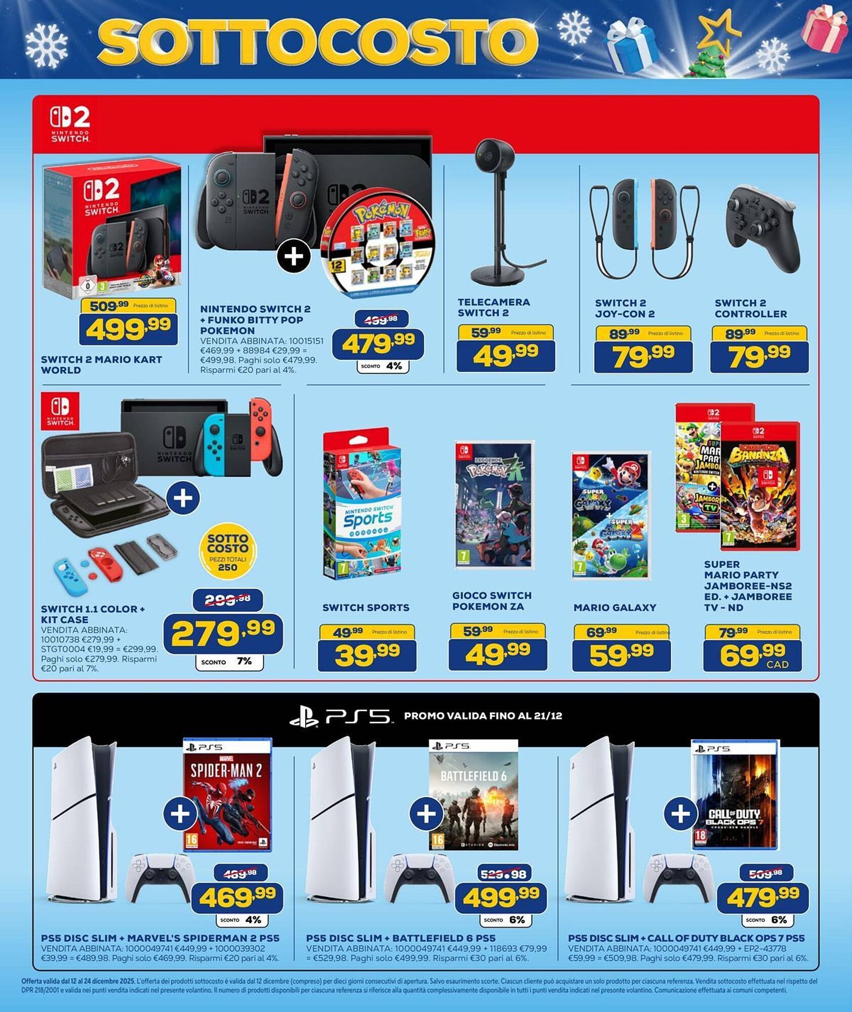 Volantino Euronics (2025-12-12 - 2025-12-24)
