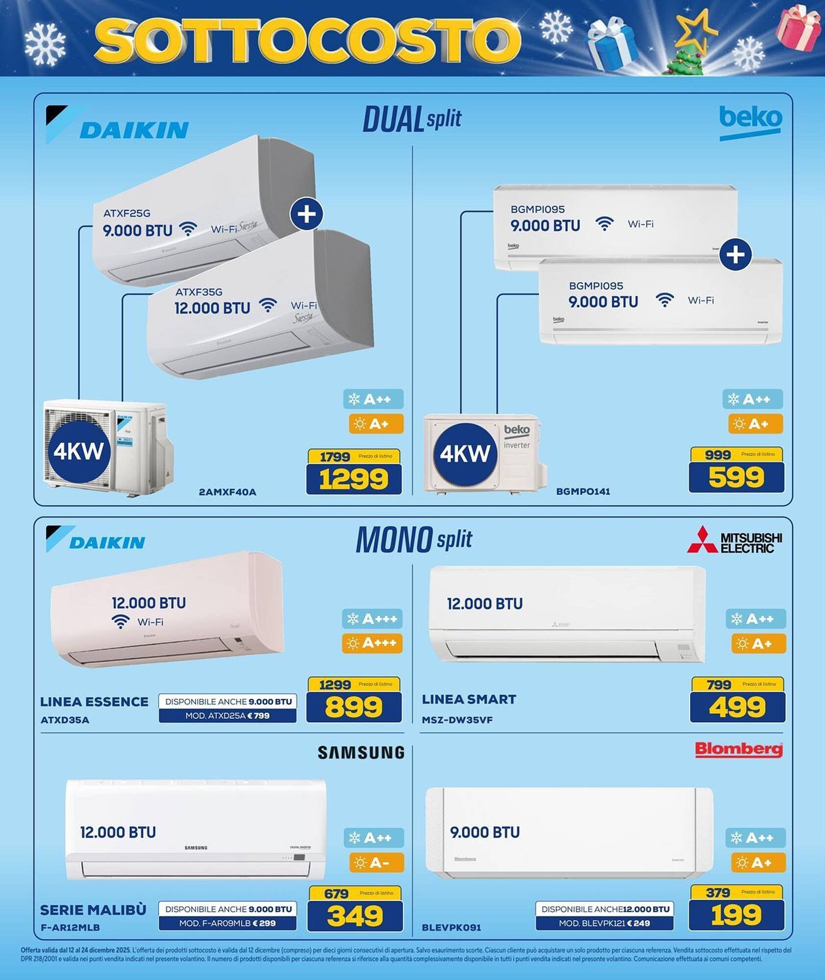 Volantino Euronics (2025-12-12 - 2025-12-24)