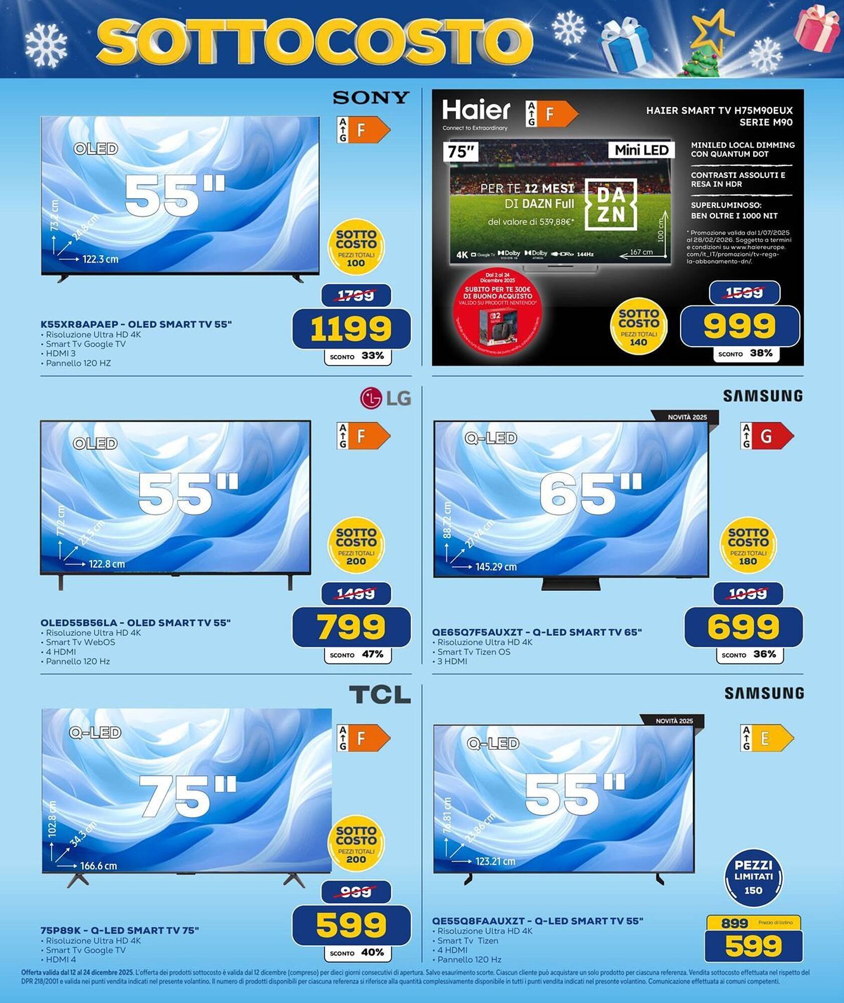 Volantino Euronics (2025-12-12 - 2025-12-24)