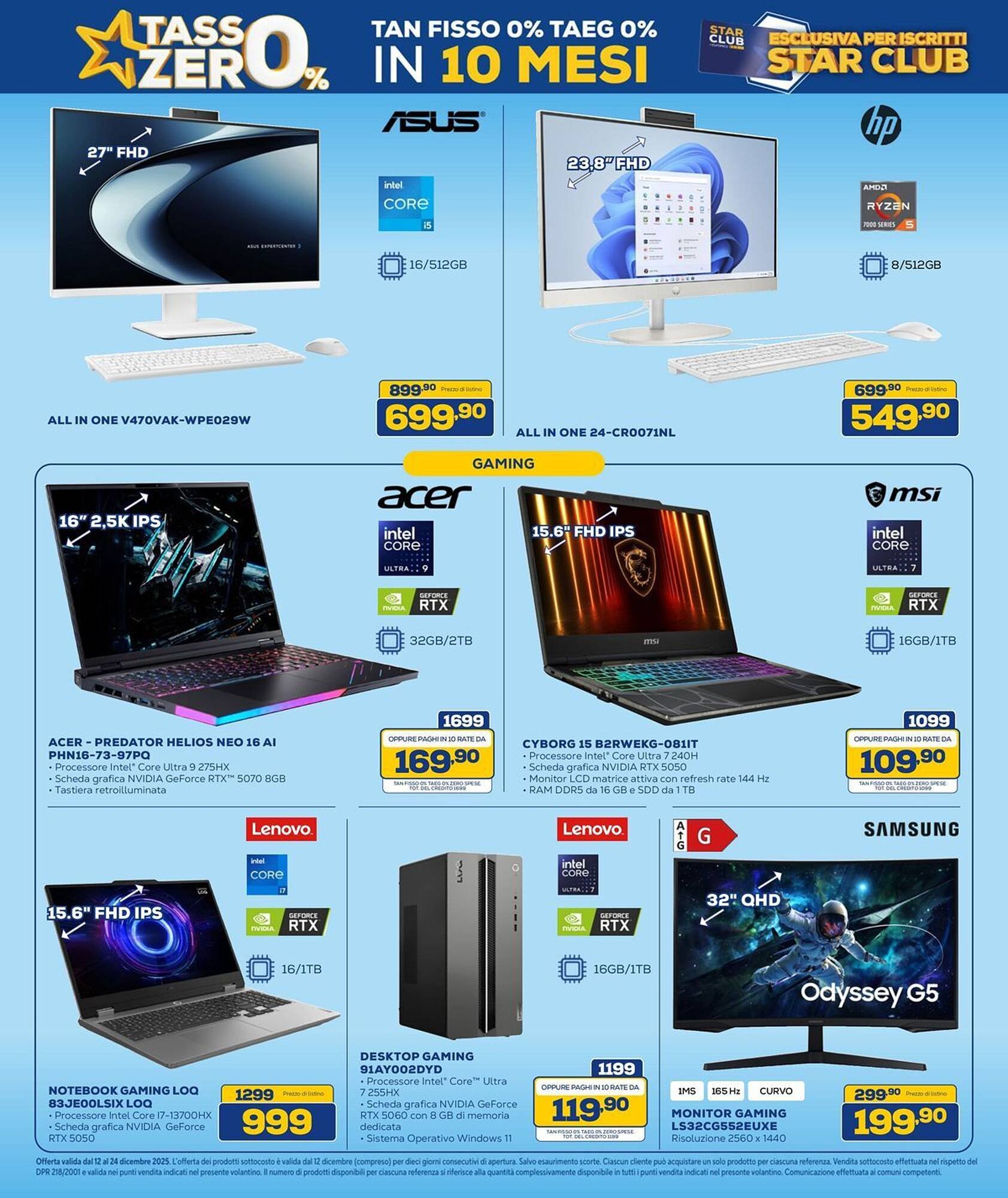 Volantino Euronics (2025-12-12 - 2025-12-24)