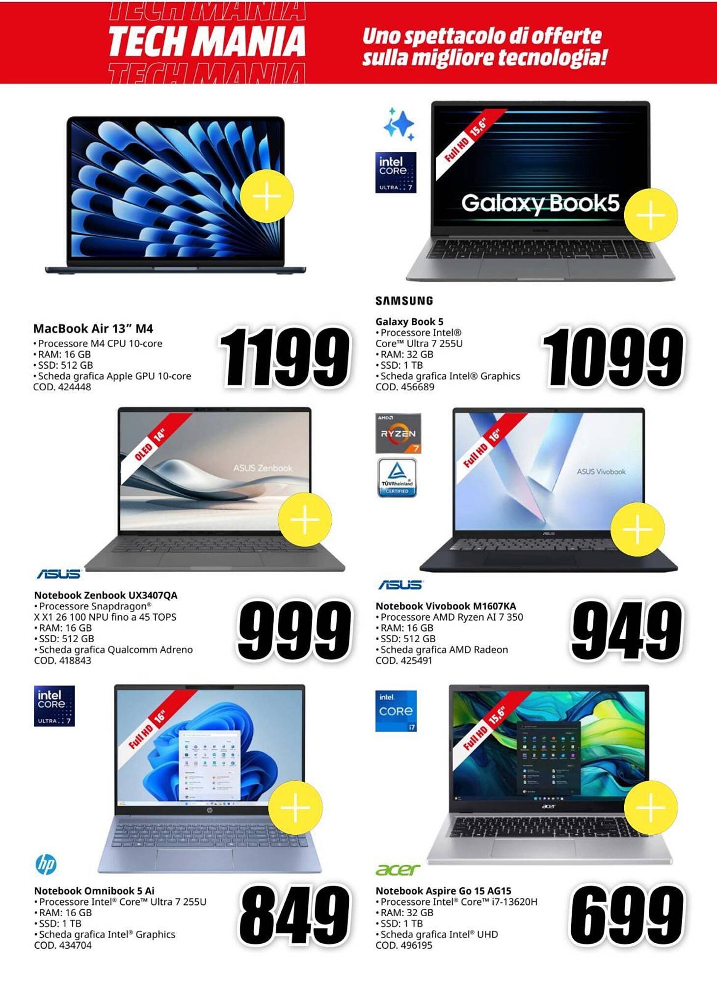 Volantino MediaWorld (2025-09-15 - 2025-09-25)