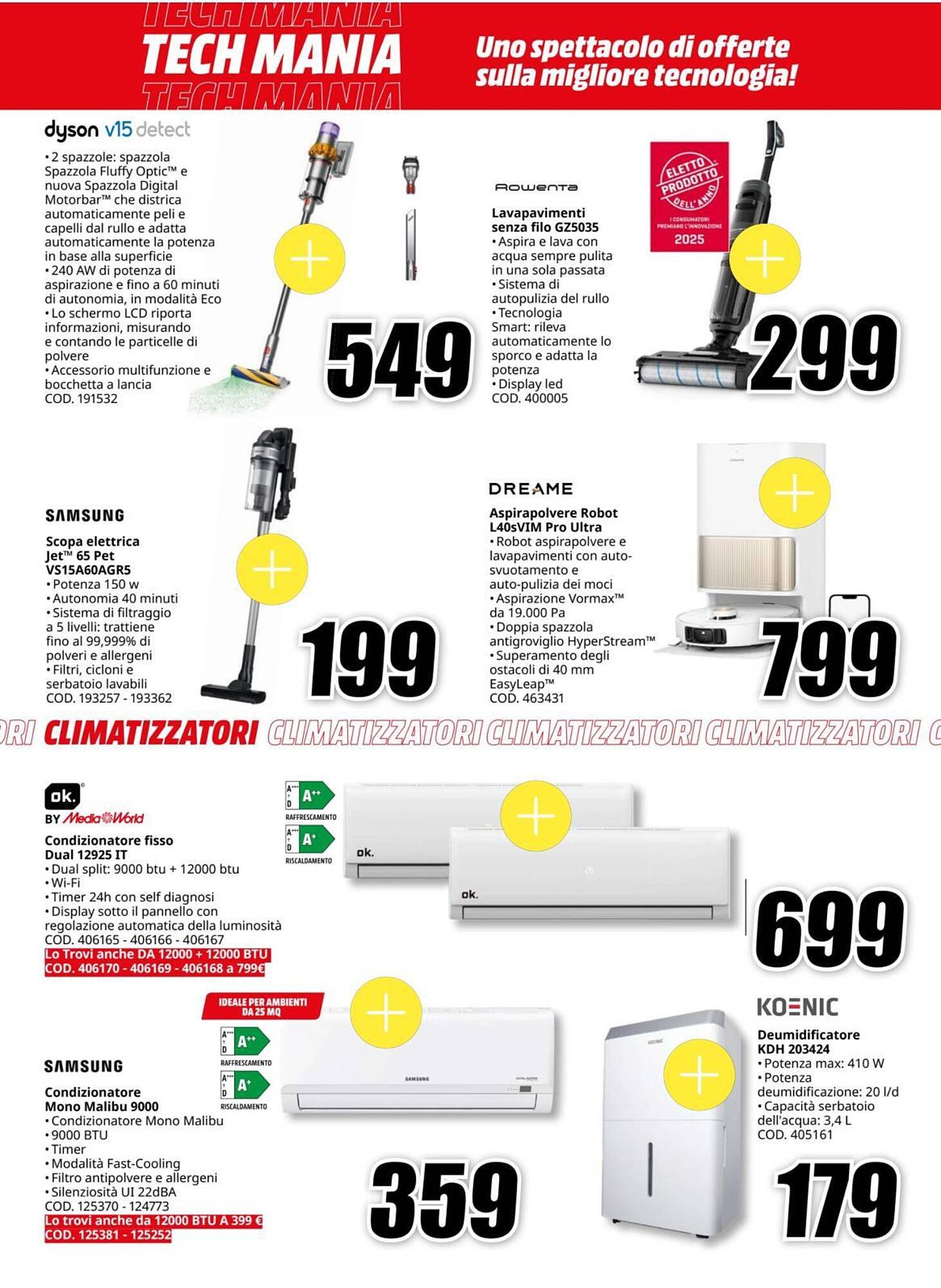 Volantino MediaWorld (2025-09-15 - 2025-09-25)
