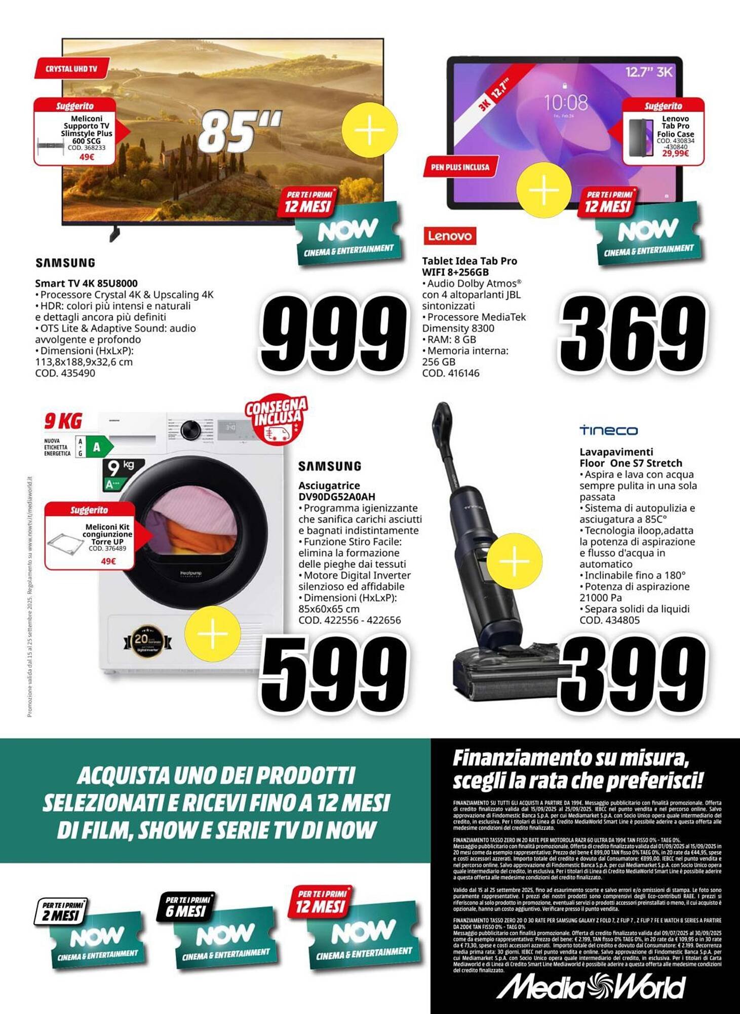 Volantino MediaWorld (2025-09-15 - 2025-09-25)