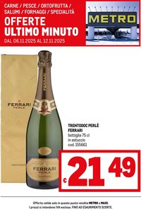 Volantino Metro (2025-11-06 - 2025-11-12)
