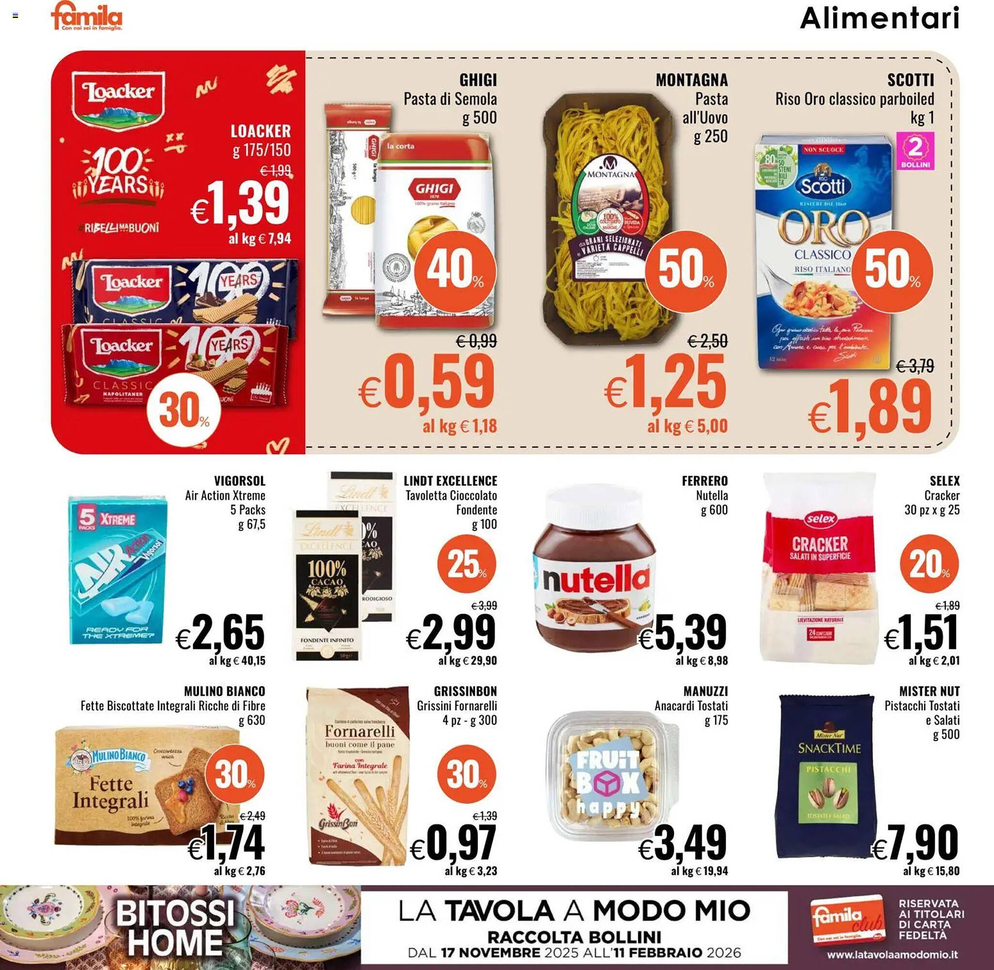 Volantino Famila (2026-01-22 - 2026-02-04)