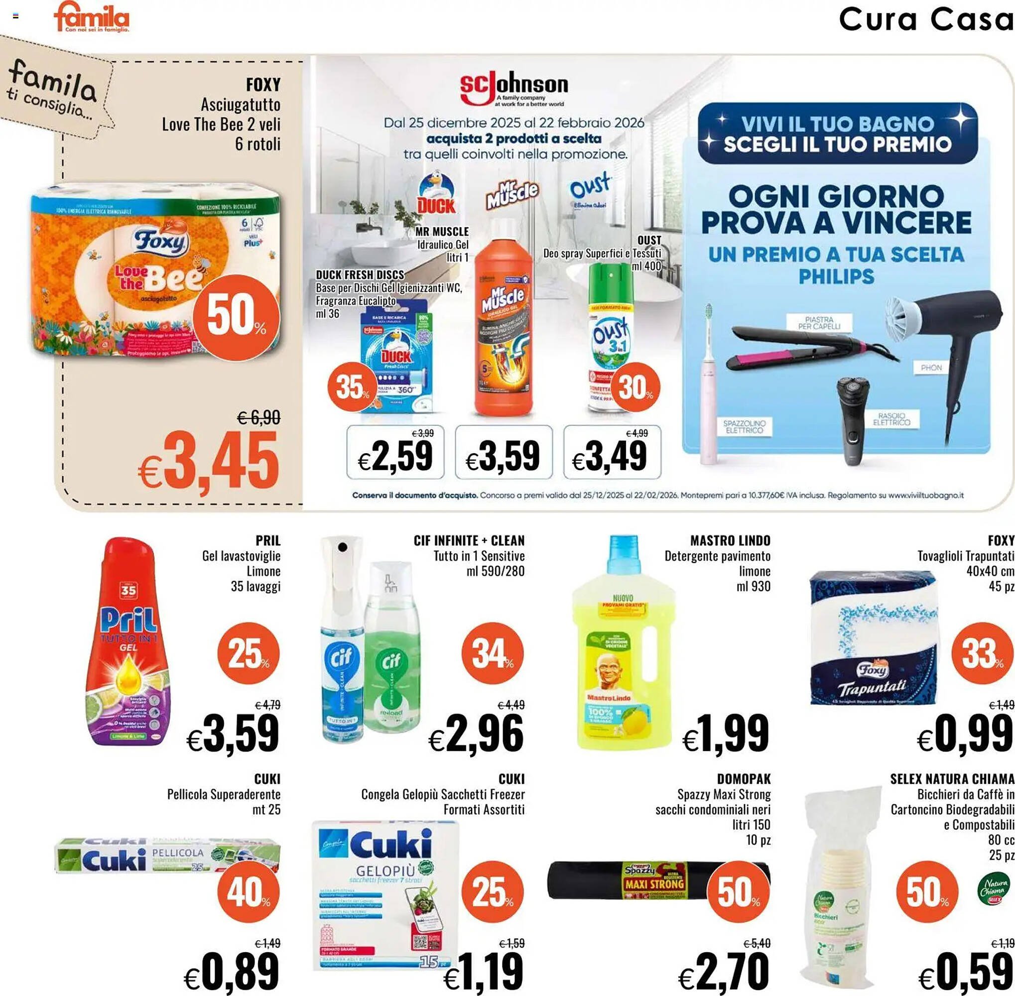 Volantino Famila (2026-01-22 - 2026-02-04)