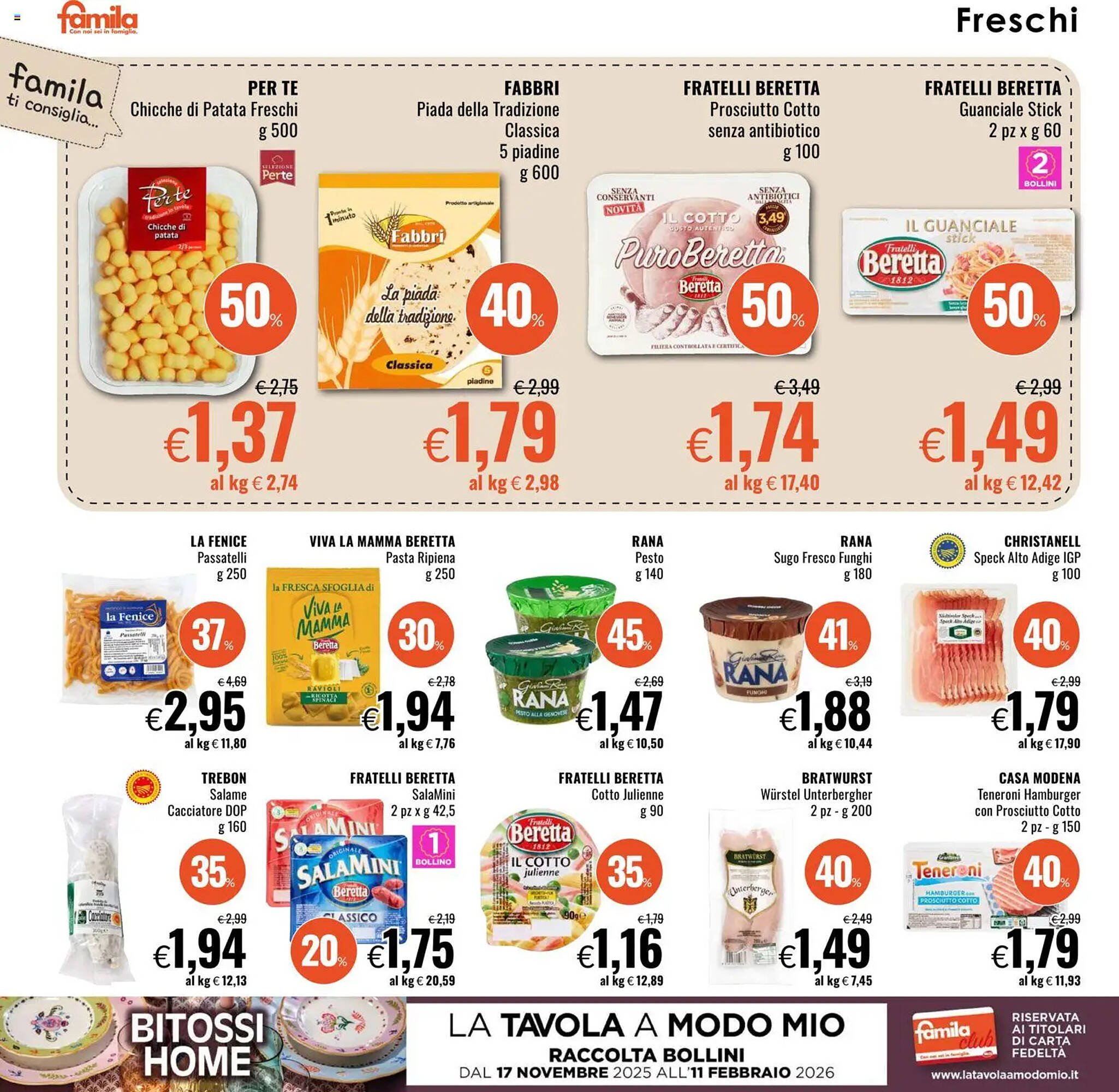 Volantino Famila (2026-01-22 - 2026-02-04)
