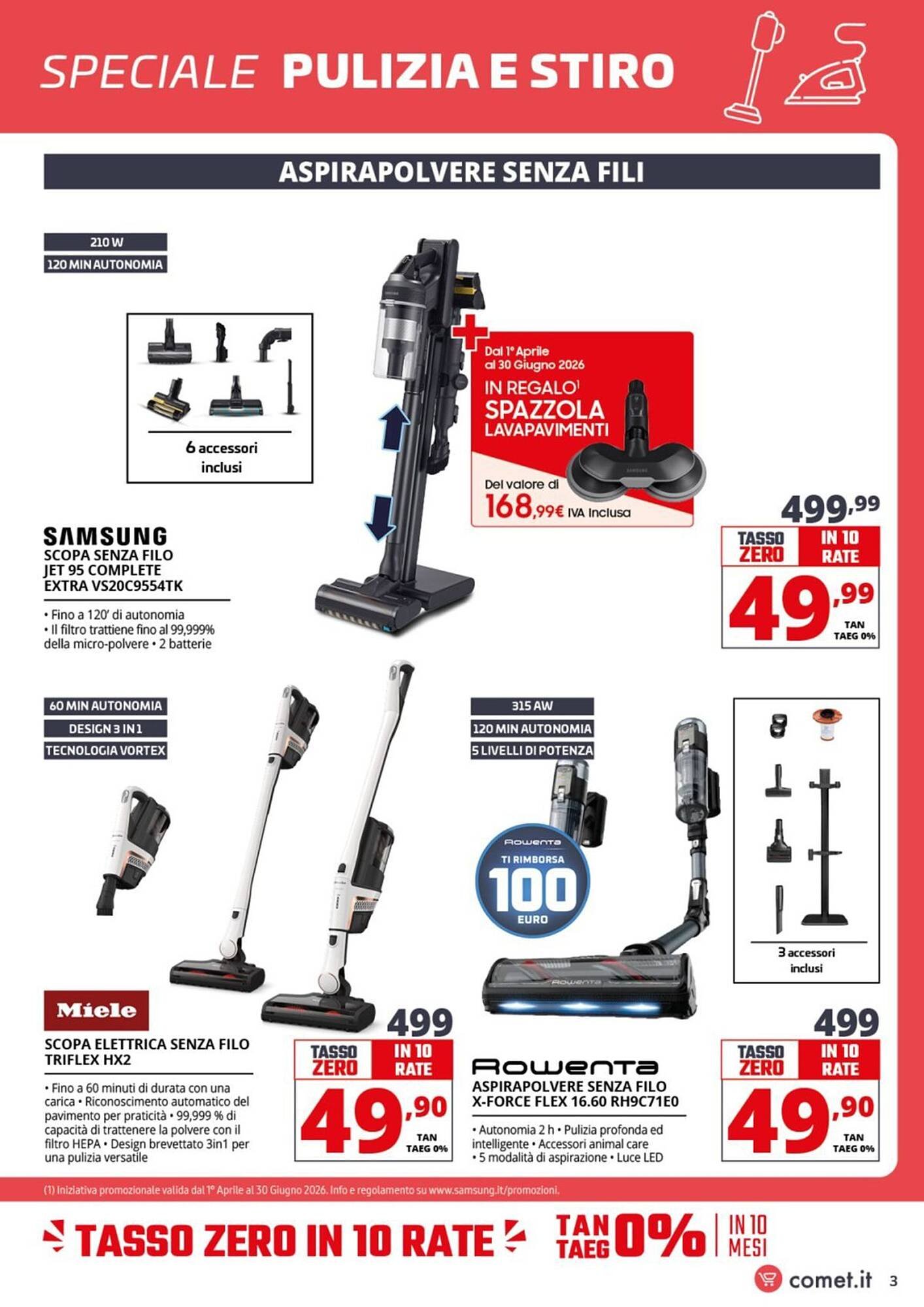 Volantino Comet (2026-04-09 - 2026-04-23)