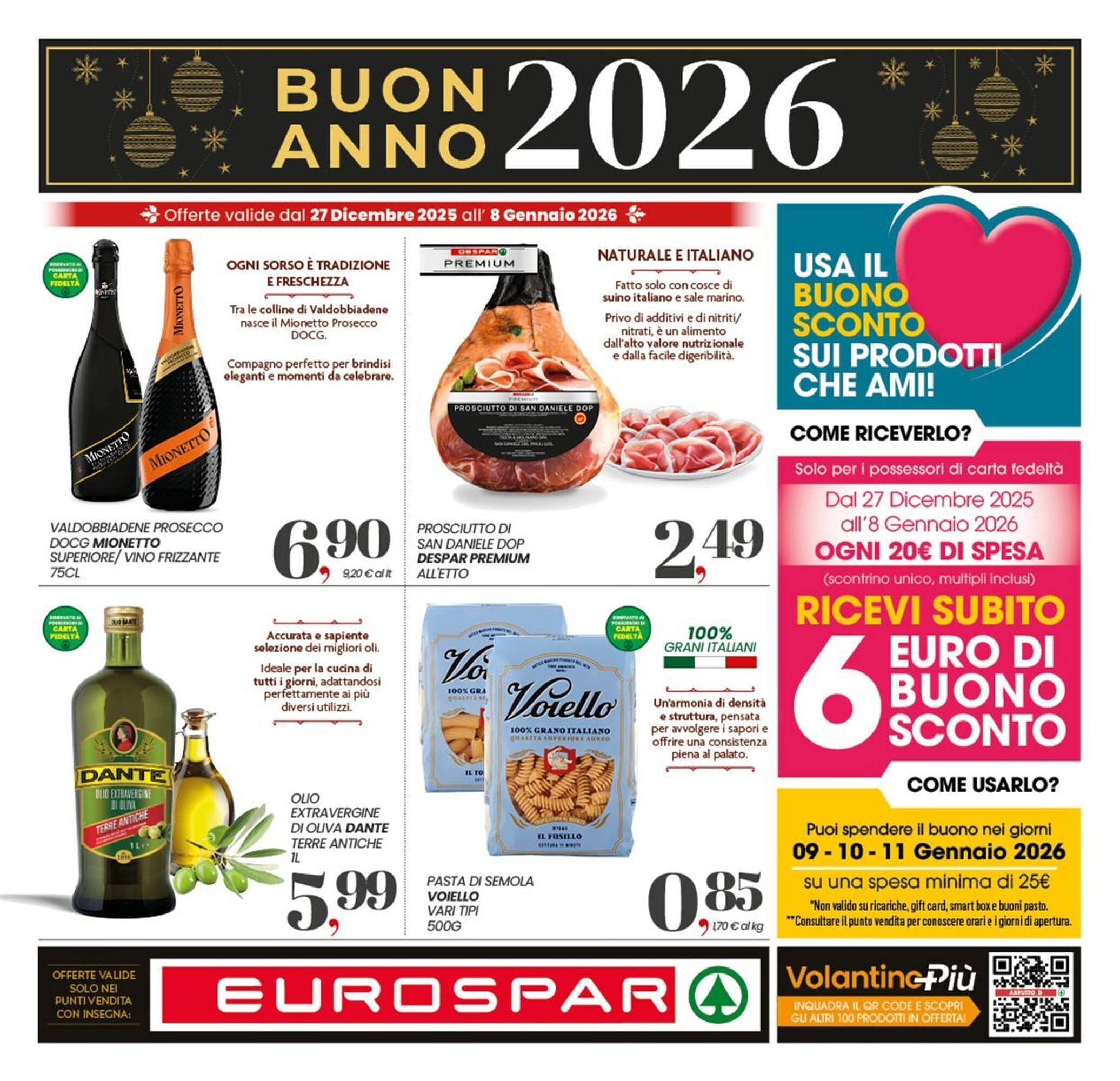 Volantino Eurospar (2025-12-27 - 2026-01-08)