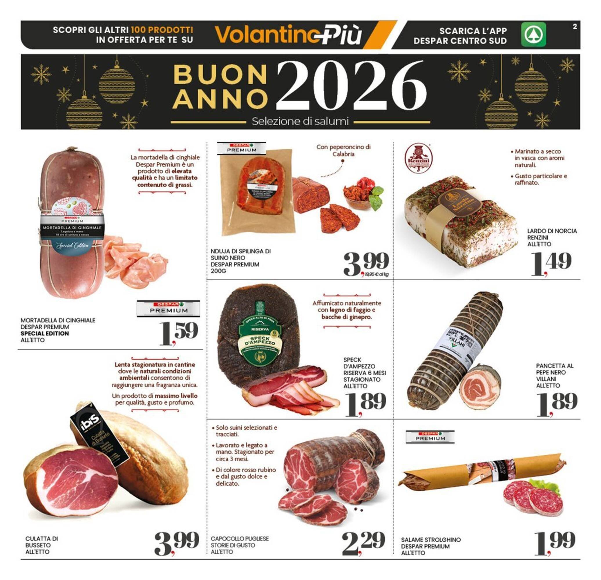 Volantino Eurospar (2025-12-27 - 2026-01-08)