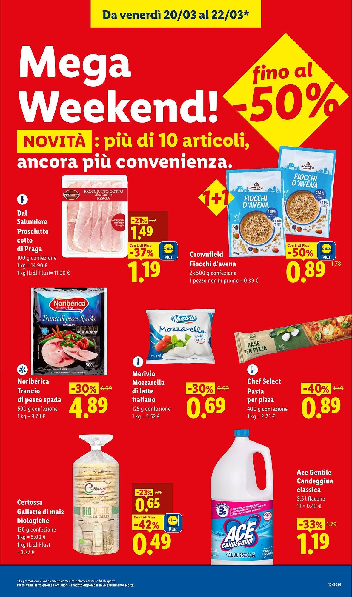 Volantino Lidl (2026-03-16 - 2026-03-22)