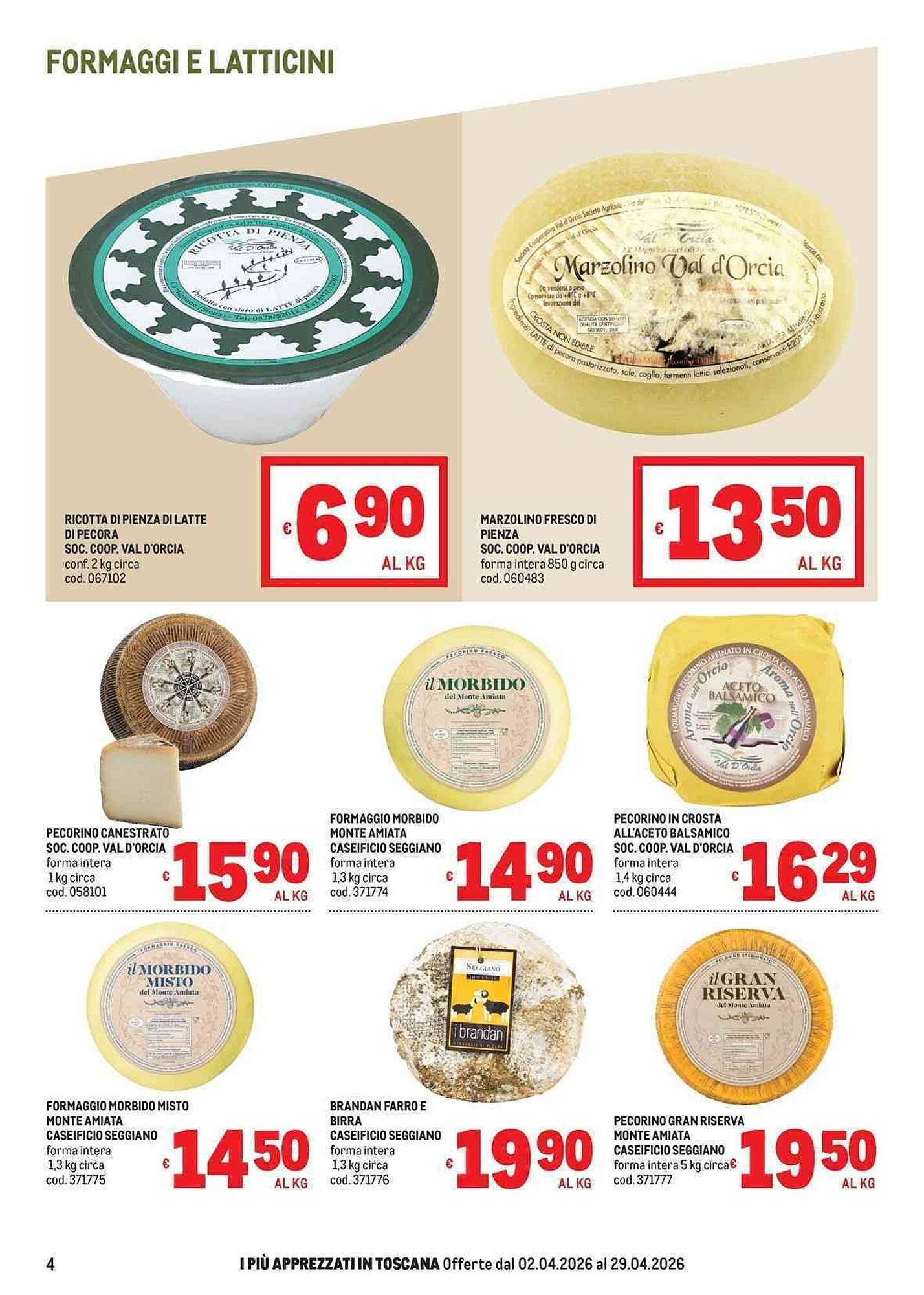 Volantino Metro (2026-04-02 - 2026-04-29)