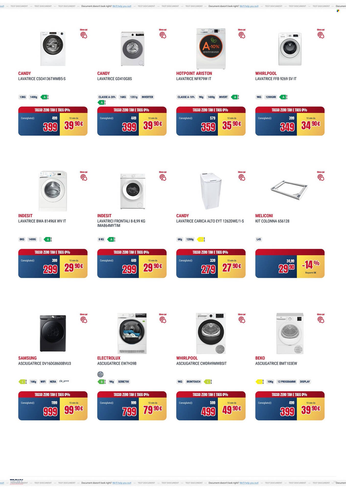 Volantino Trony (2026-02-05 - 2026-02-18)