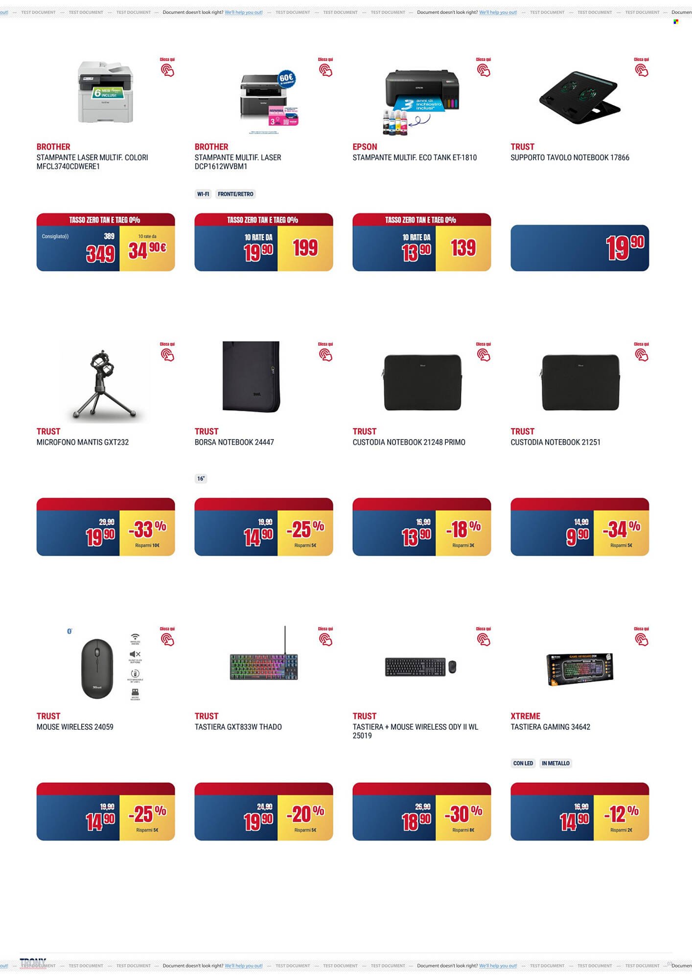 Volantino Trony (2026-02-05 - 2026-02-18)