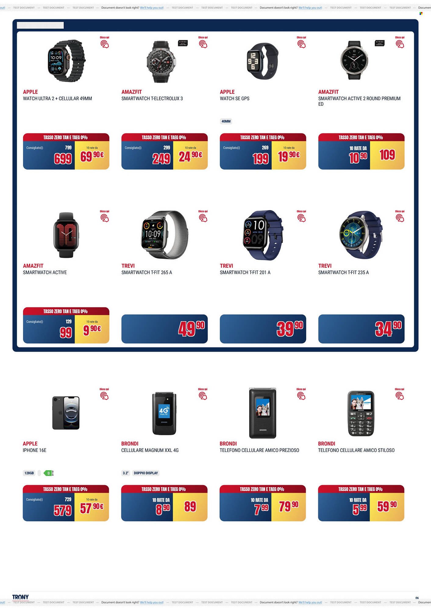Volantino Trony (2026-02-05 - 2026-02-18)