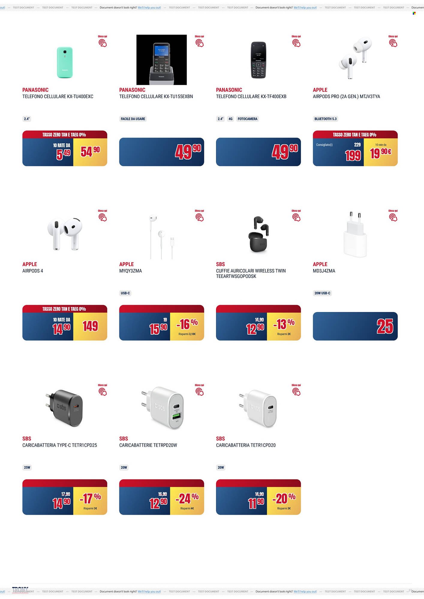 Volantino Trony (2026-02-05 - 2026-02-18)