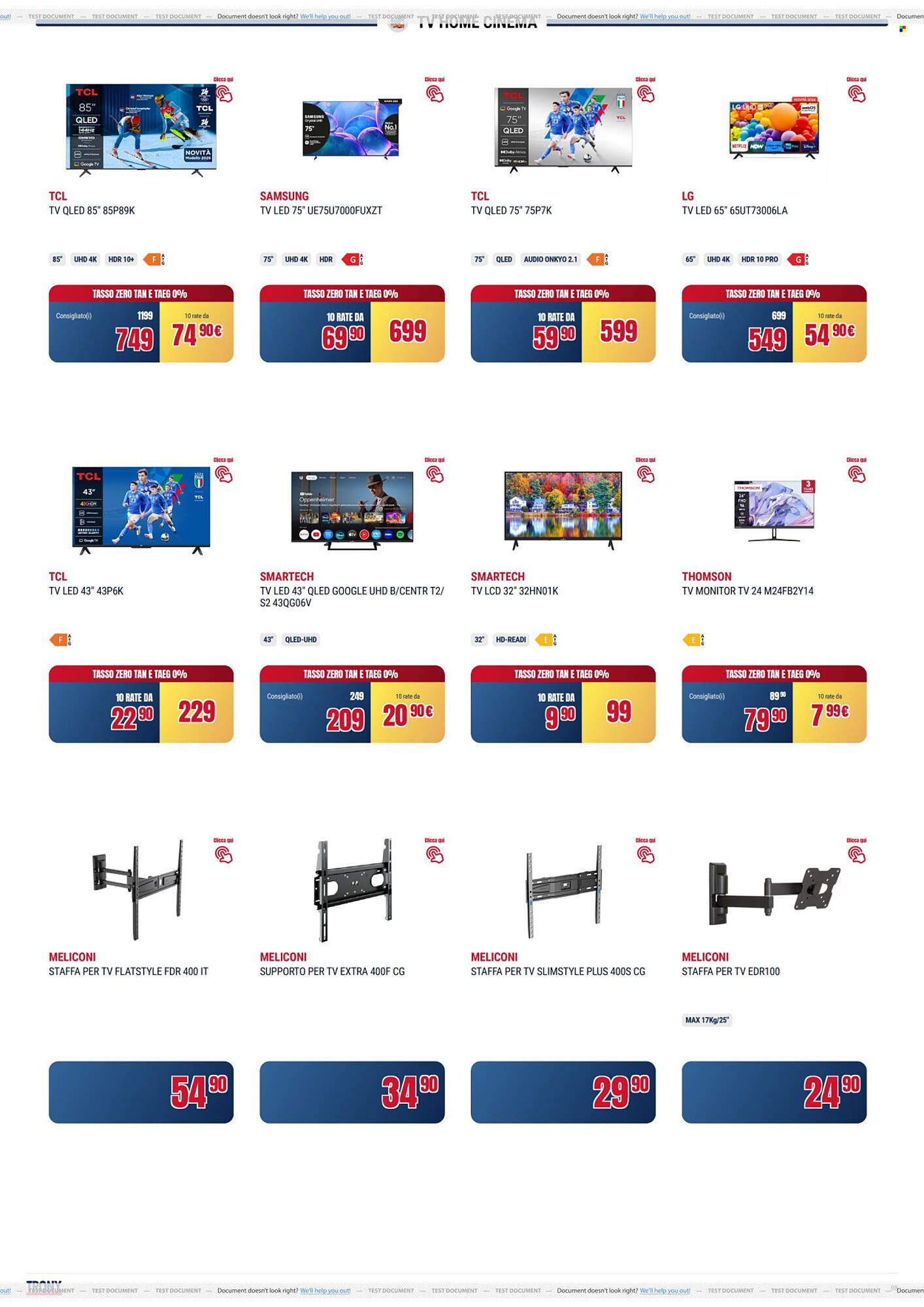 Volantino Trony (2026-02-05 - 2026-02-18)