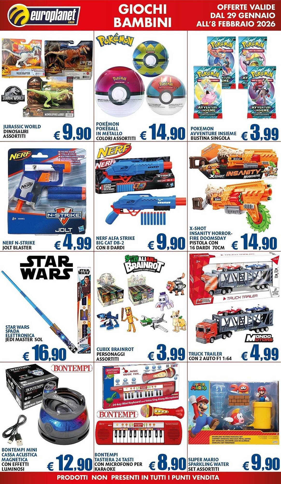 Volantino Europlanet Casa (2026-01-29 - 2026-02-08)