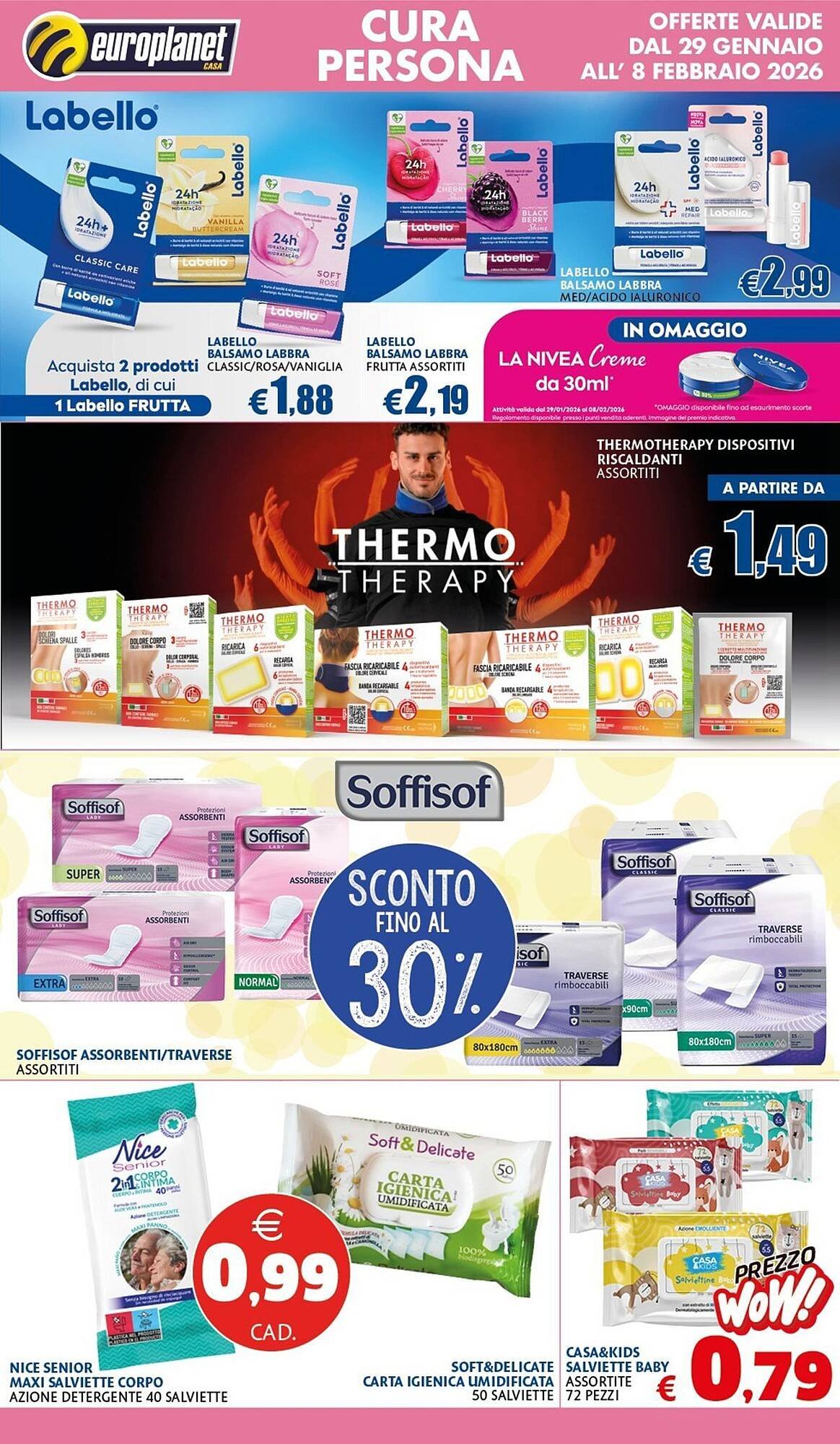 Volantino Europlanet Casa (2026-01-29 - 2026-02-08)