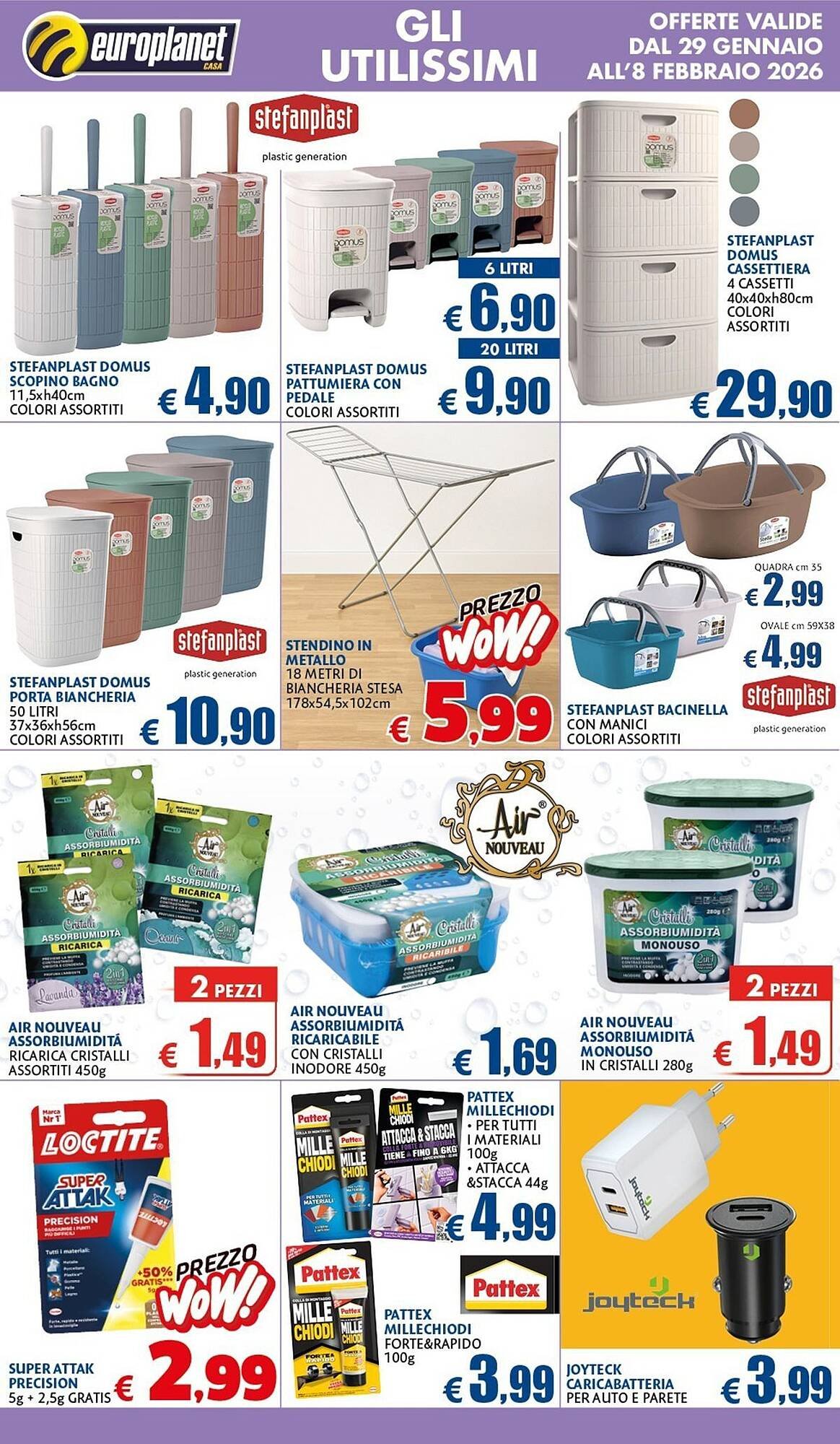 Volantino Europlanet Casa (2026-01-29 - 2026-02-08)