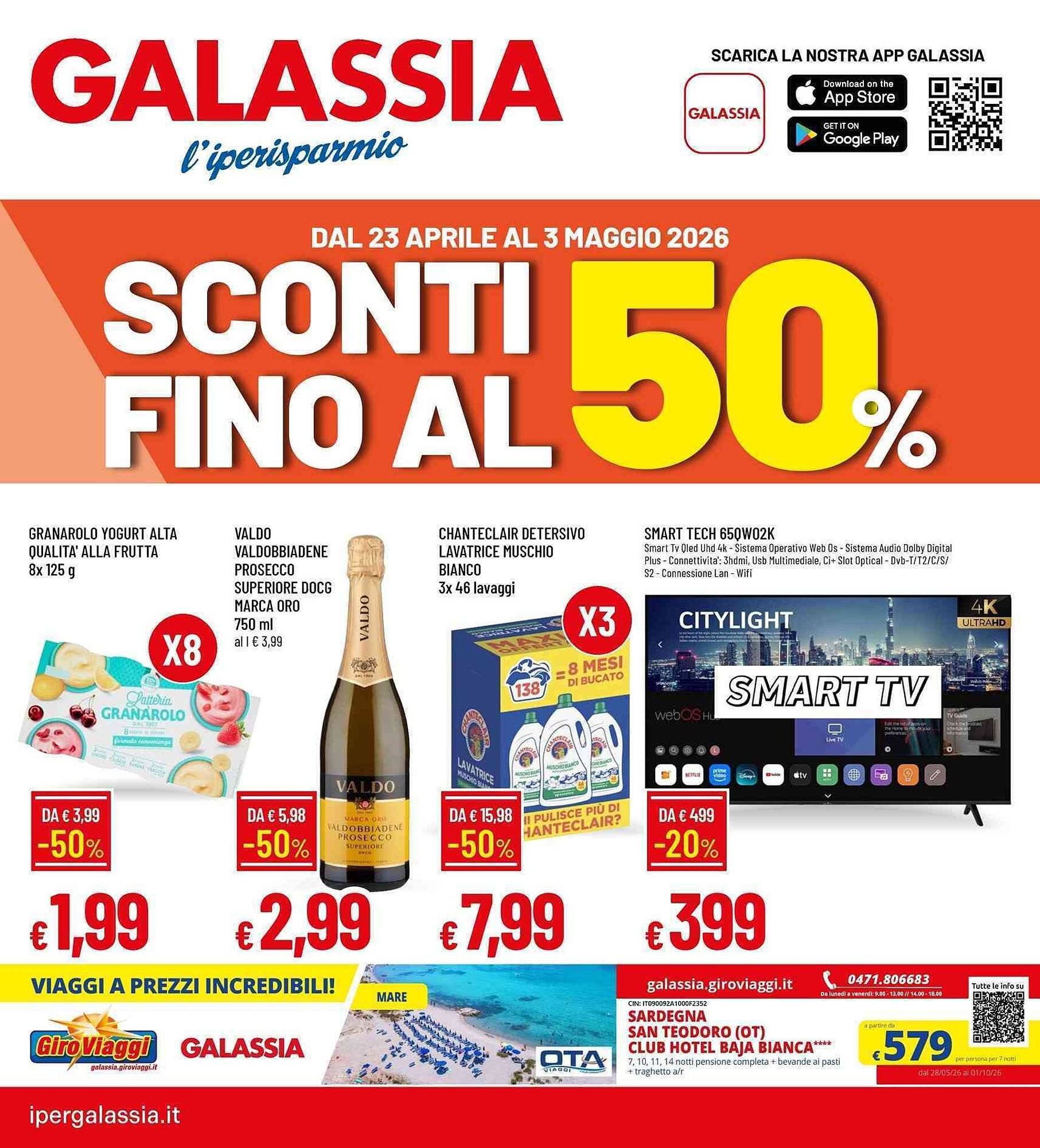 Volantino Galassia (2026-04-23 - 2026-05-03)