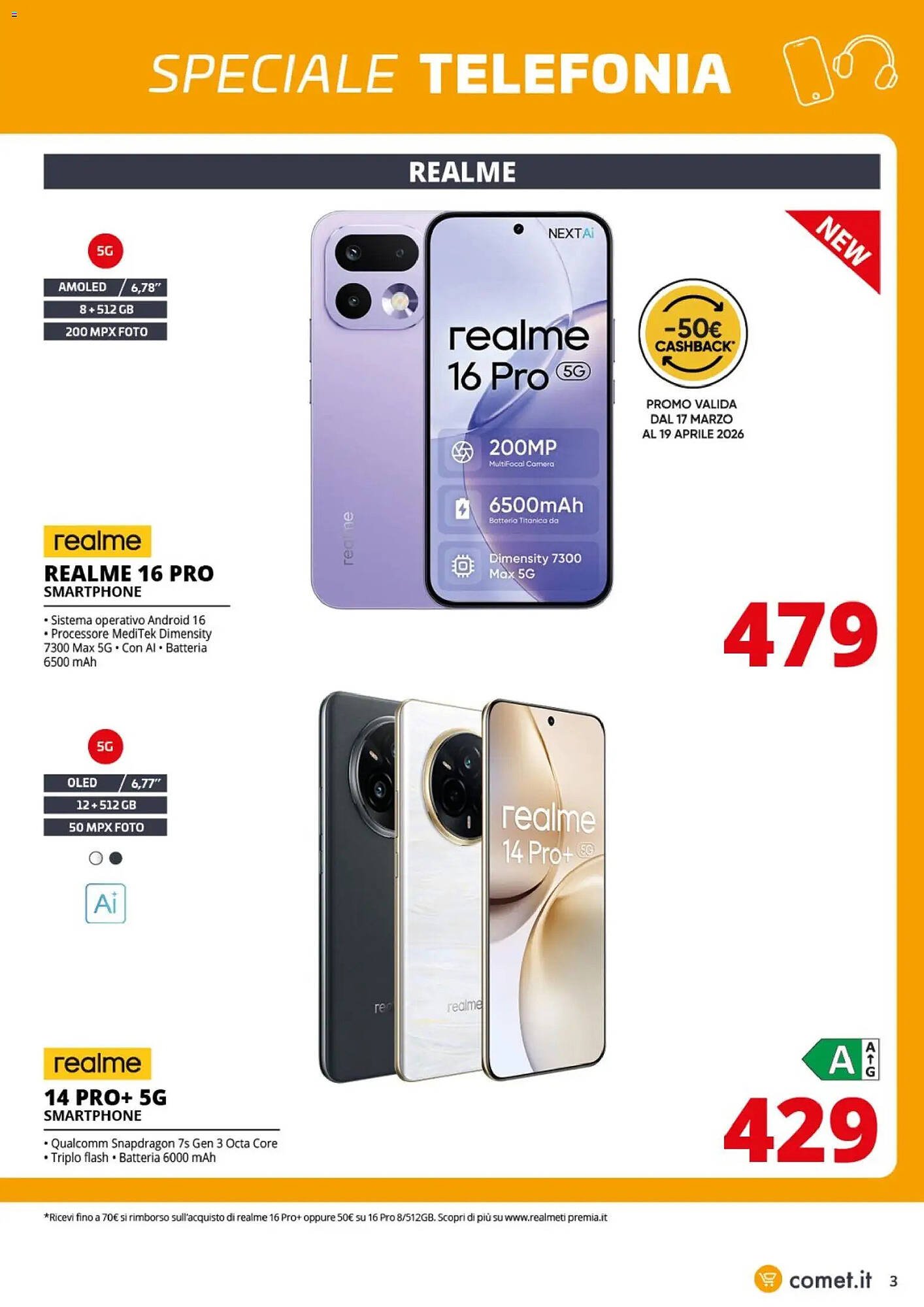 Volantino Comet (2026-03-20 - 2026-04-08)