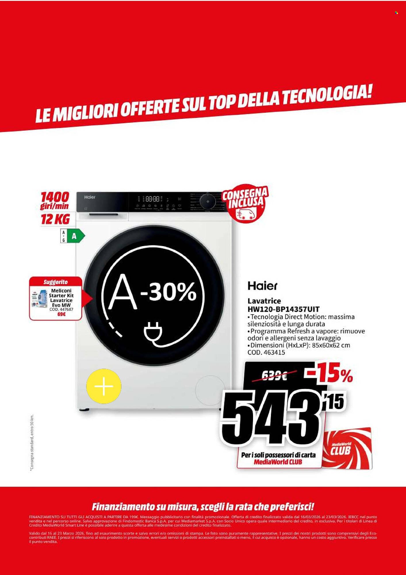 Volantino MediaWorld (2026-03-16 - 2026-03-23)