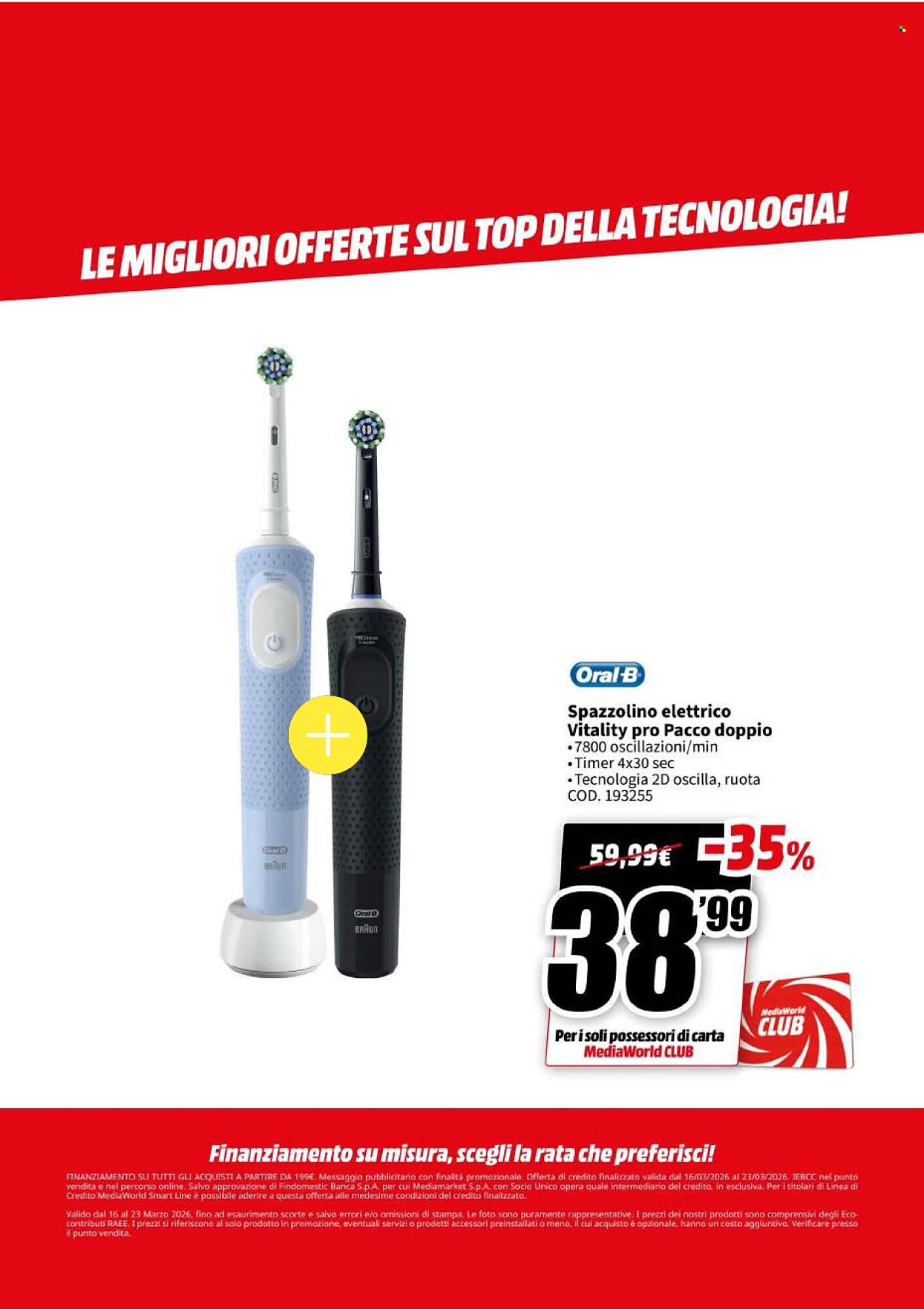 Volantino MediaWorld (2026-03-16 - 2026-03-23)