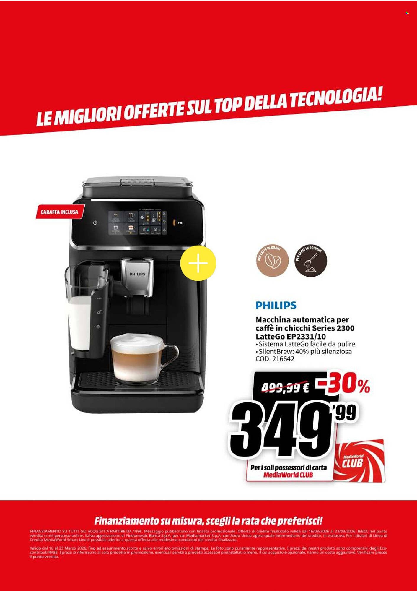 Volantino MediaWorld (2026-03-16 - 2026-03-23)