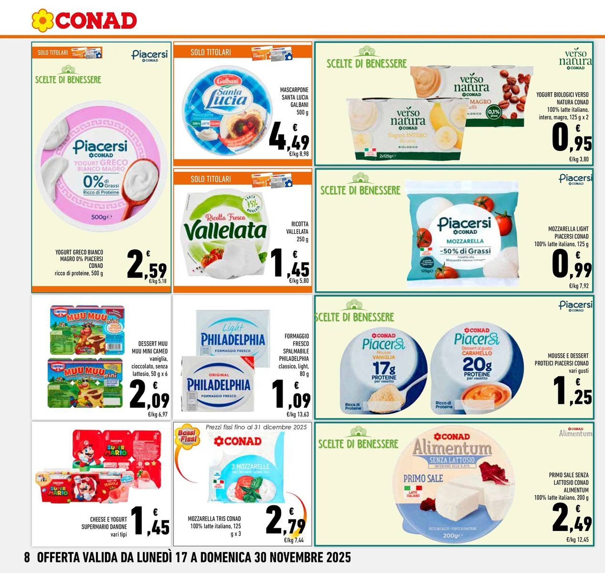 Volantino Conad (2025-11-17 - 2025-11-30)