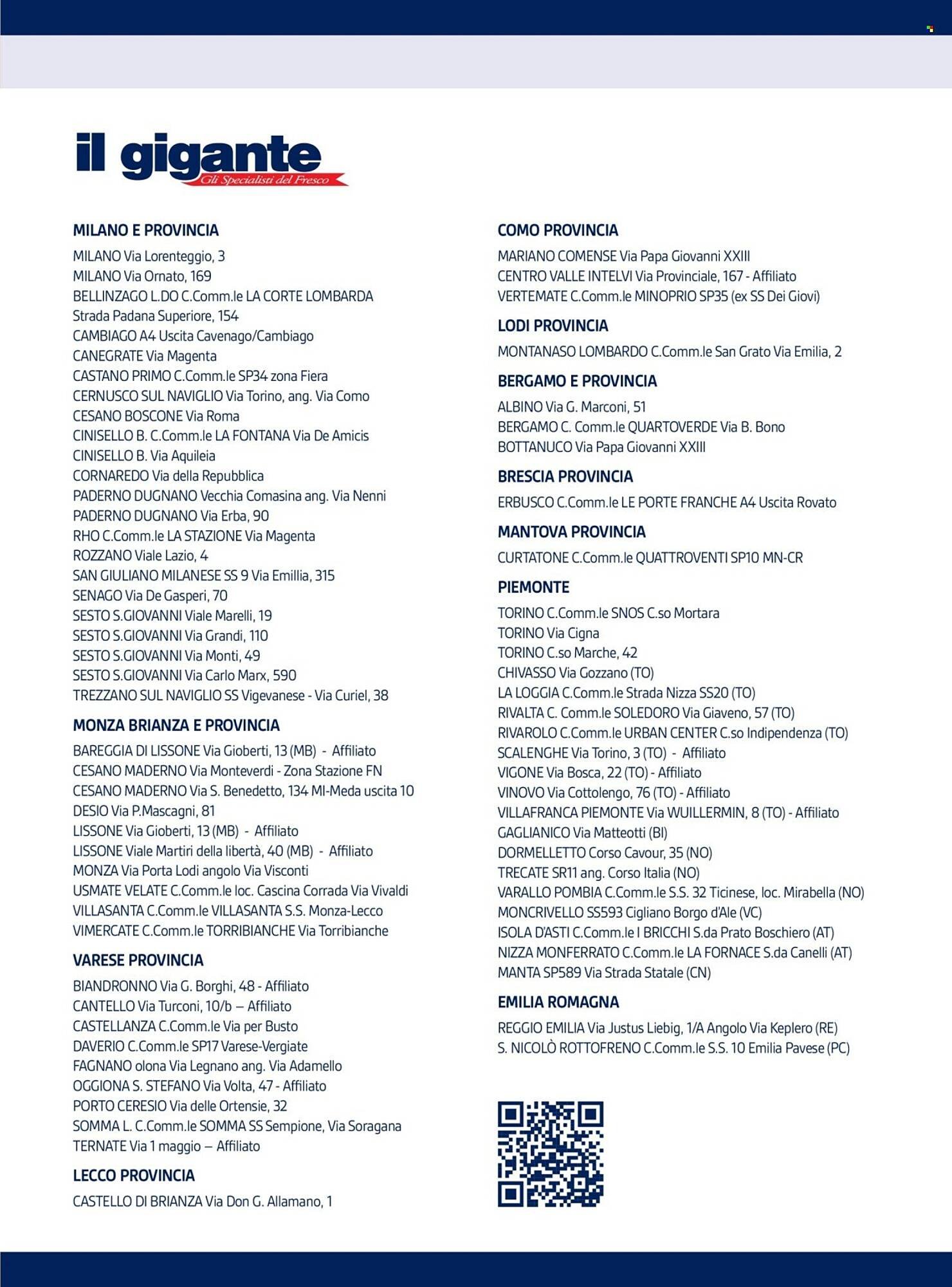 Volantino Il Gigante (2025-11-04 - 2025-11-12)