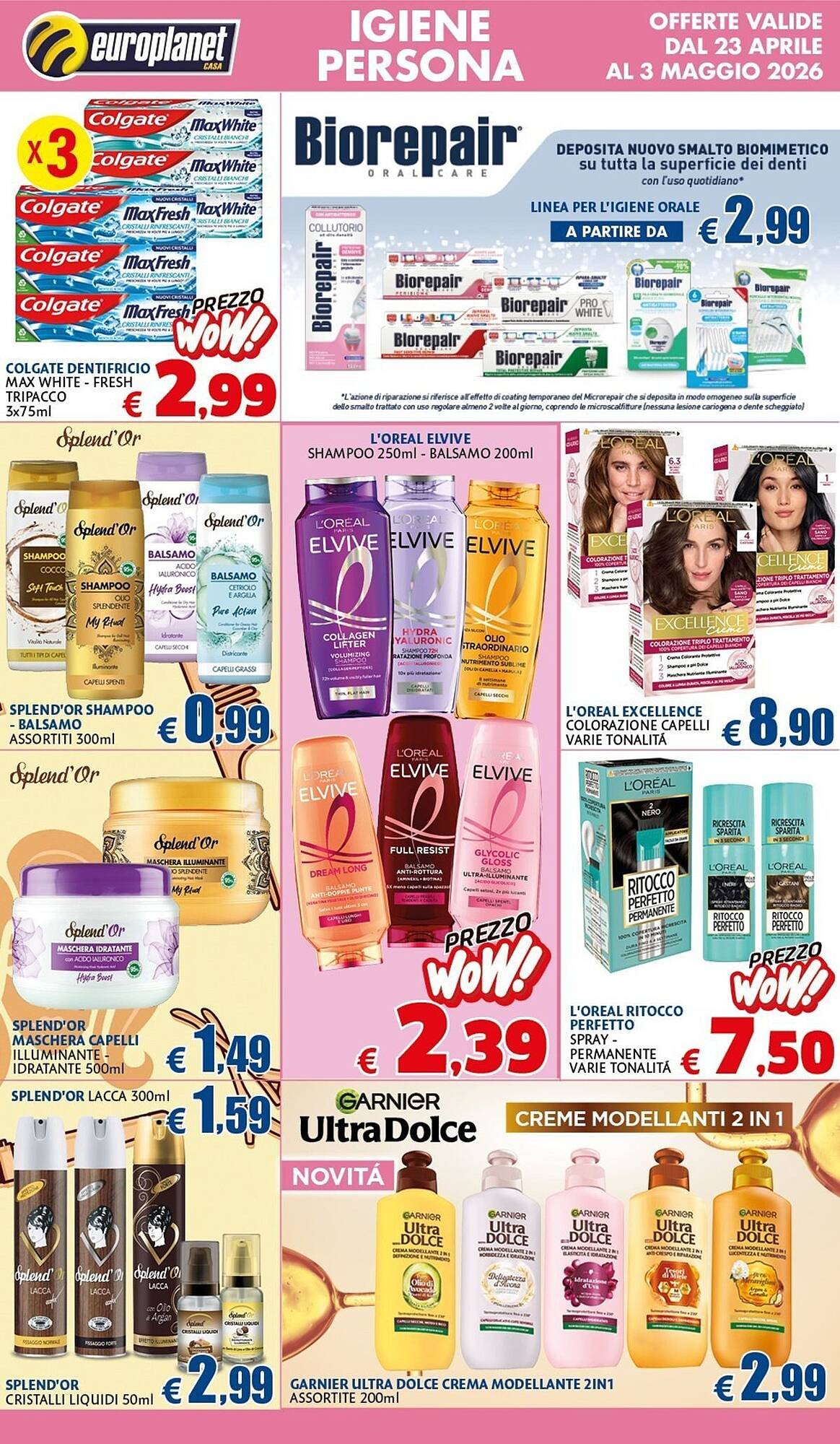 Volantino Europlanet Casa (2026-04-23 - 2026-05-03)